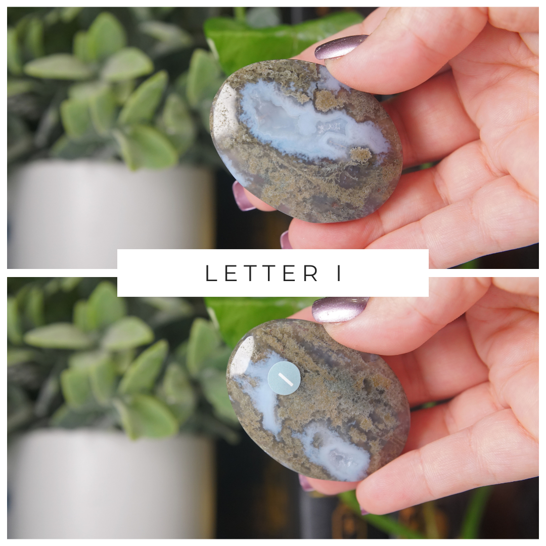 Moss Agate High Quality Palm Stones | Pick Your Favorite