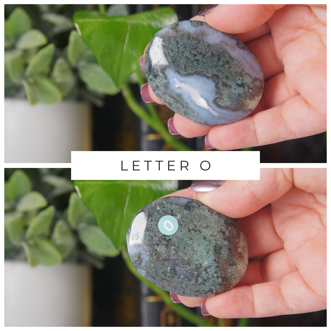 Moss Agate High Quality Palm Stones | Pick Your Favorite
