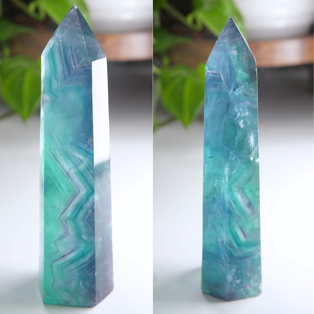 Rainbow Fluorite Tower | High Quality Glassy Fluorite Tower (I)