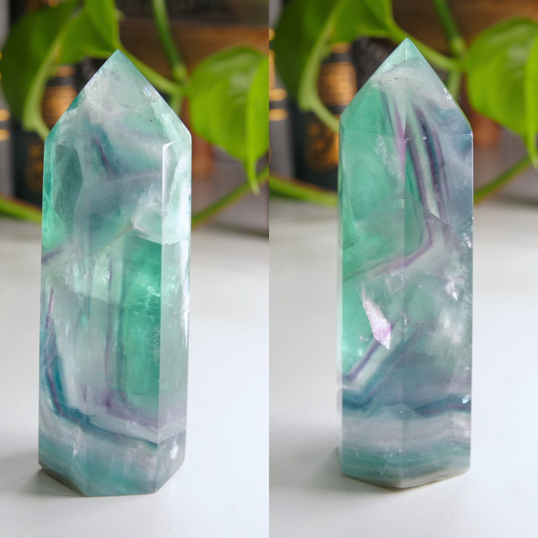 Rainbow Fluorite Tower | High Quality Glassy Fluorite Tower (0)