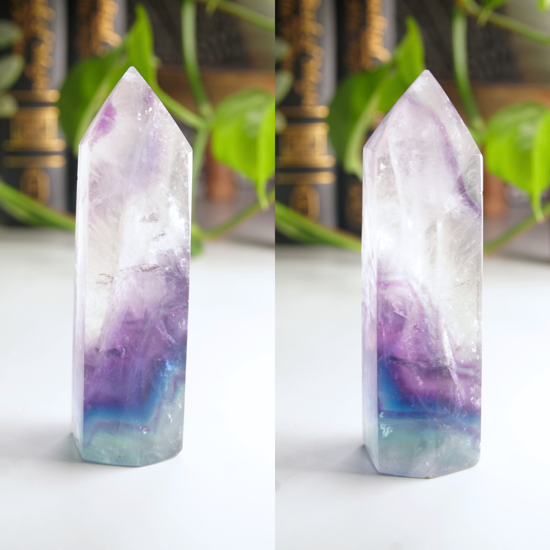Rainbow Fluorite Tower | High Quality Glassy Fluorite Tower (6)