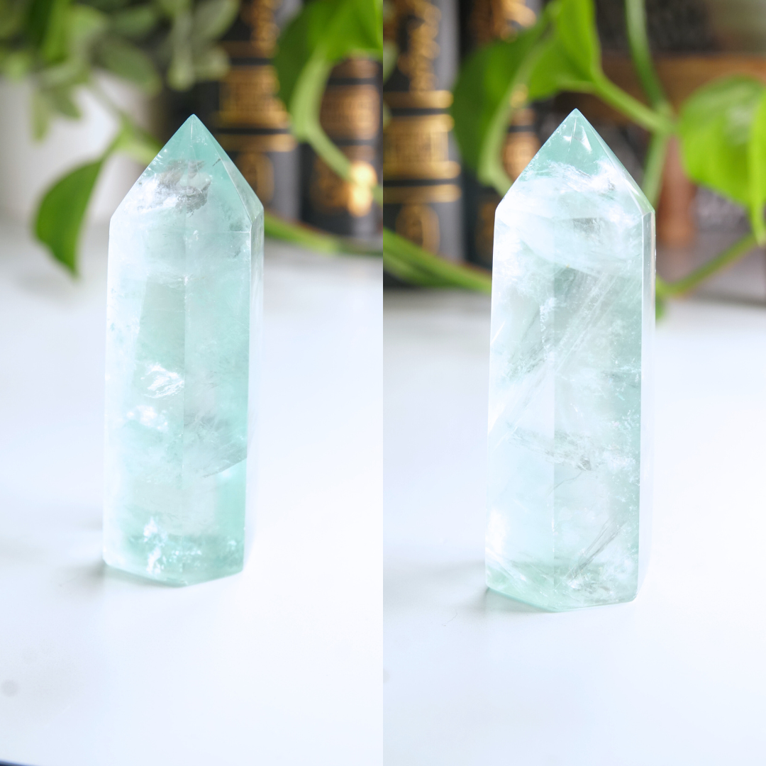 Rainbow Fluorite Tower | High Quality Glassy Fluorite Tower (Z)