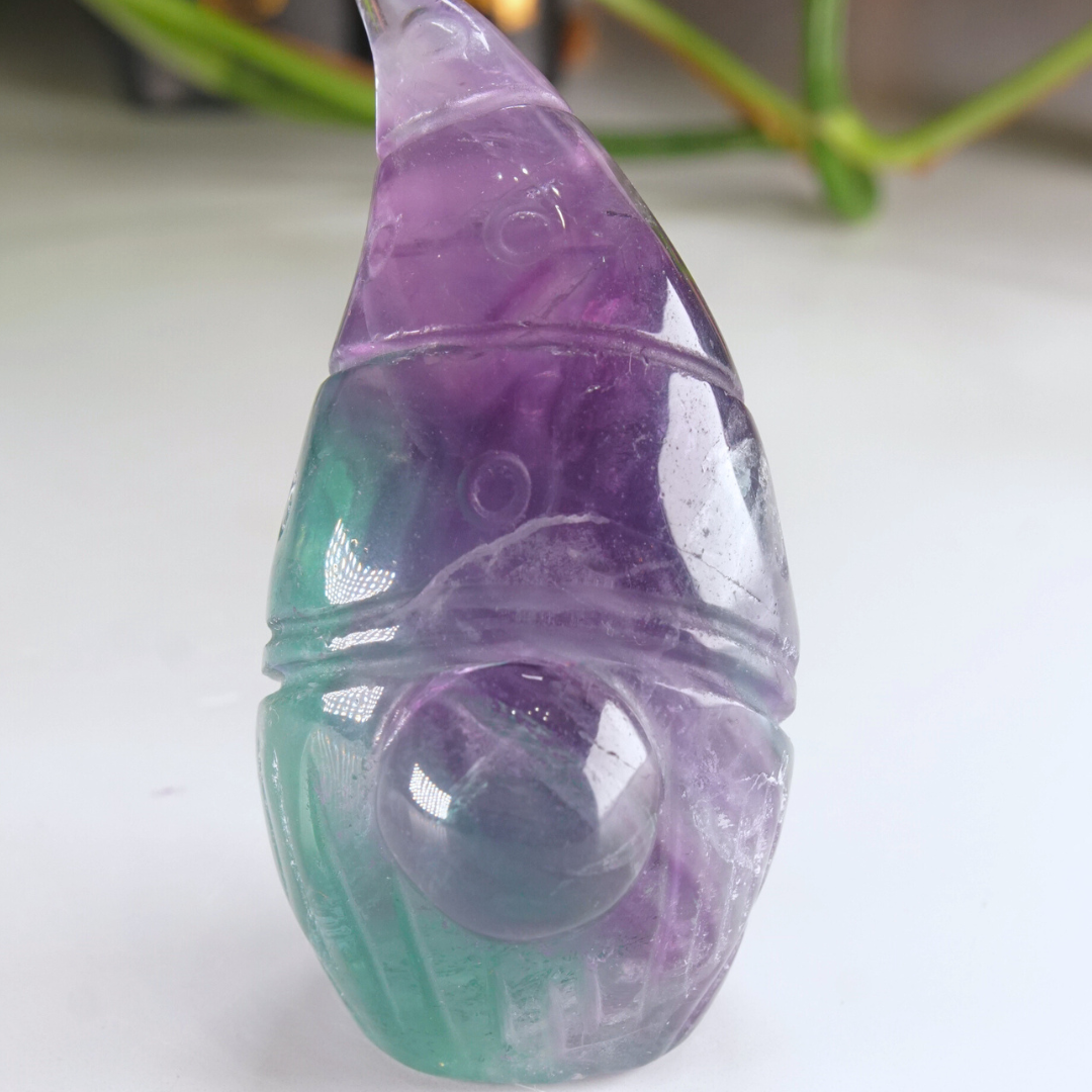 Rainbow Fluorite Gnome Carving | Pick Your Favorite