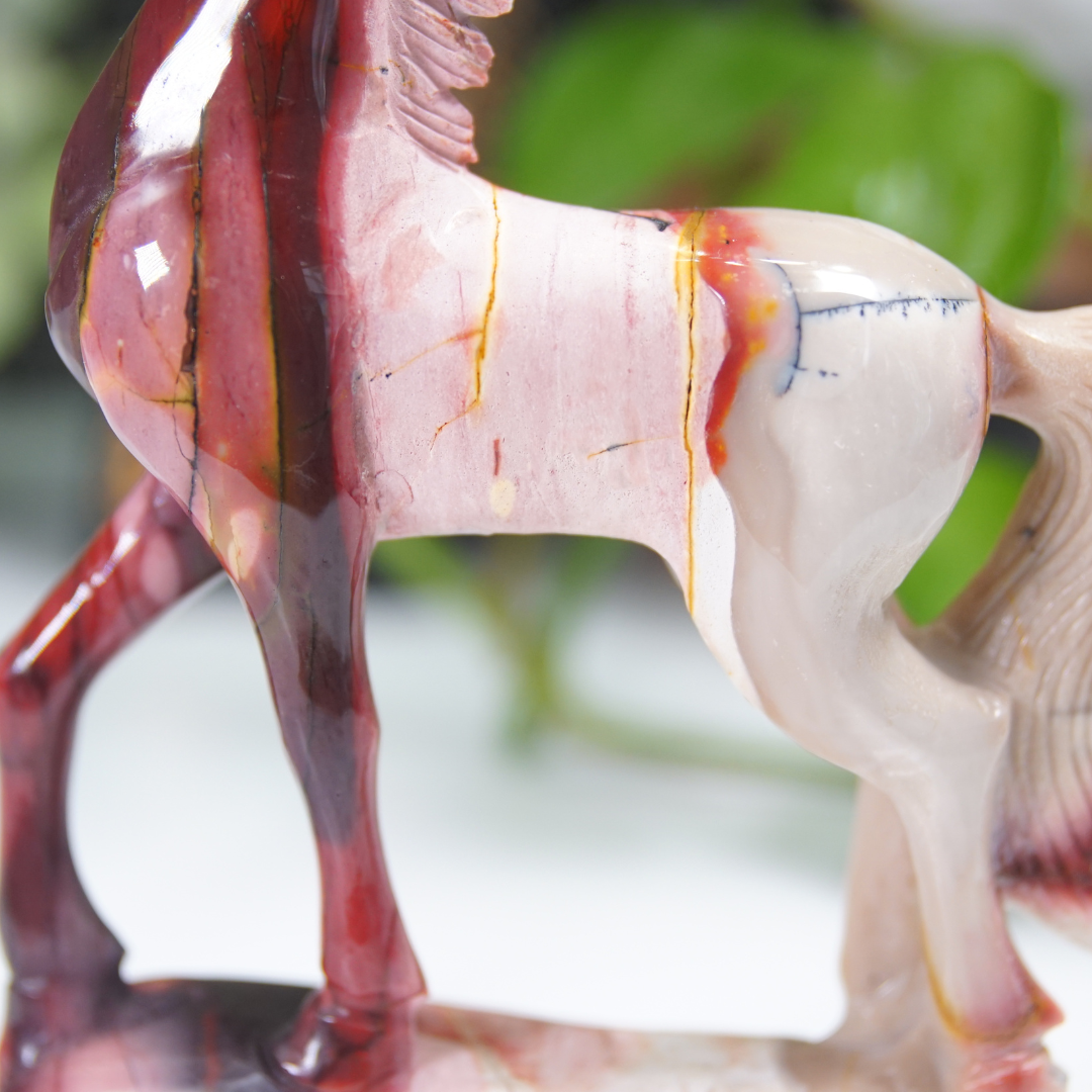 Mookaite Unicorn Boutique Carving
