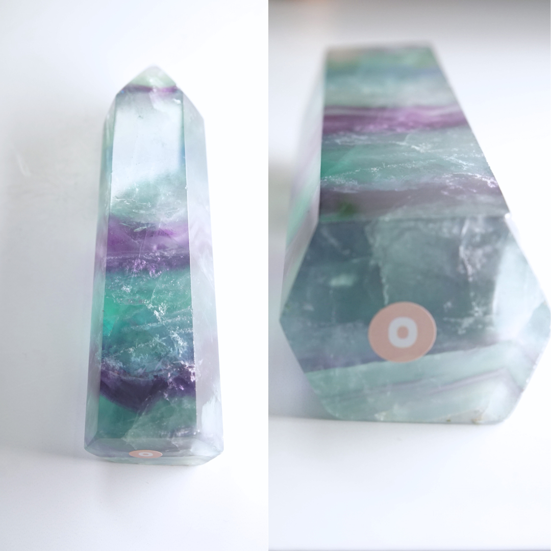 Rainbow Fluorite Tower | High Quality Glassy Fluorite Tower (O)