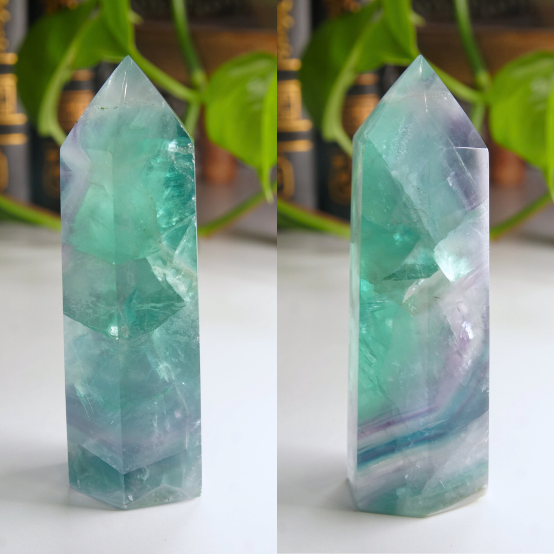 Rainbow Fluorite Tower | High Quality Glassy Fluorite Tower (0)