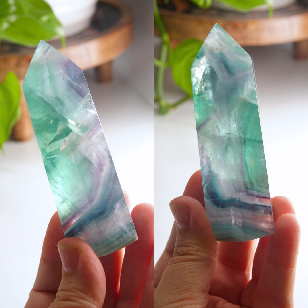 Rainbow Fluorite Tower | High Quality Glassy Fluorite Tower (0)