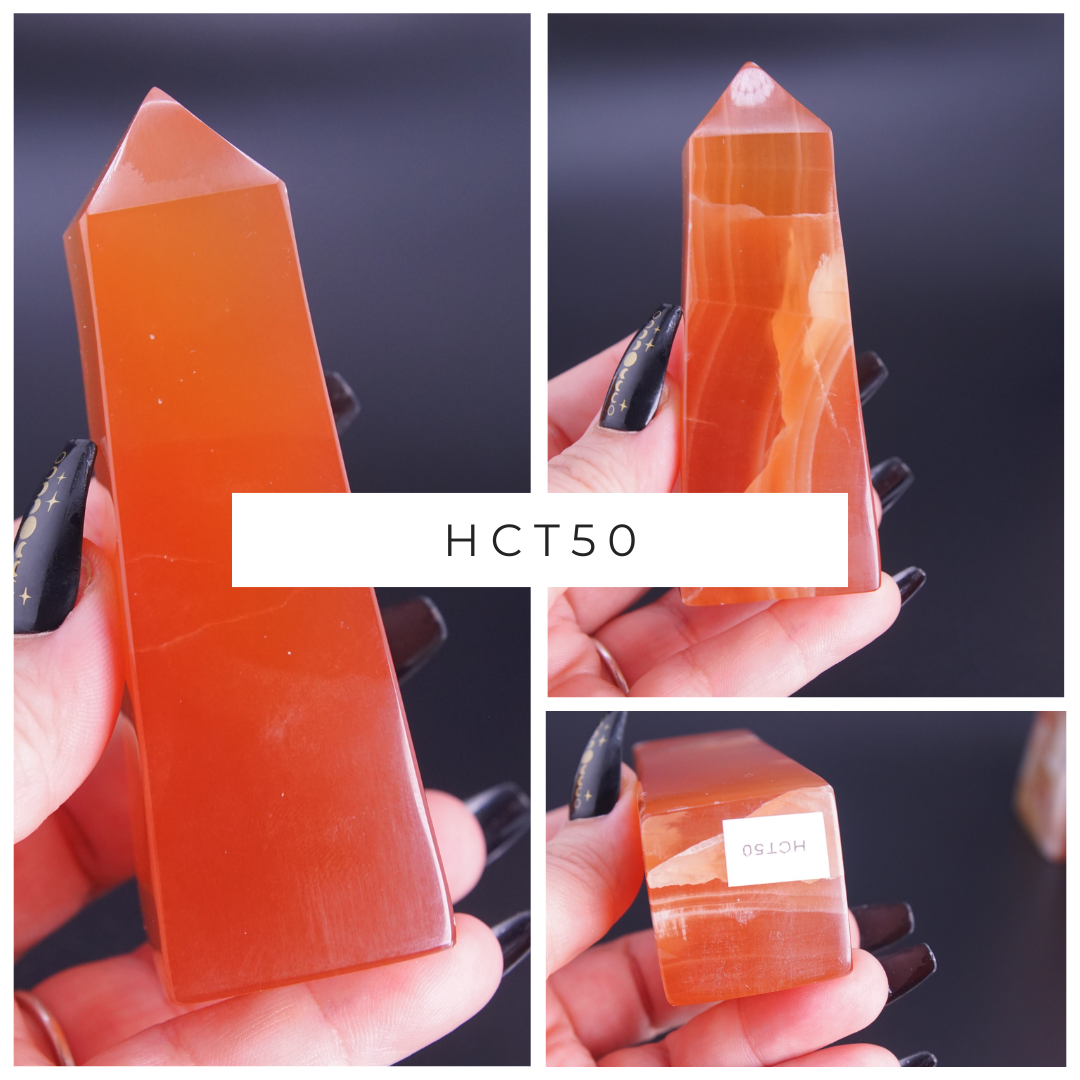 Honey Calcite Tower From Pakistan - Pick Your Favorite