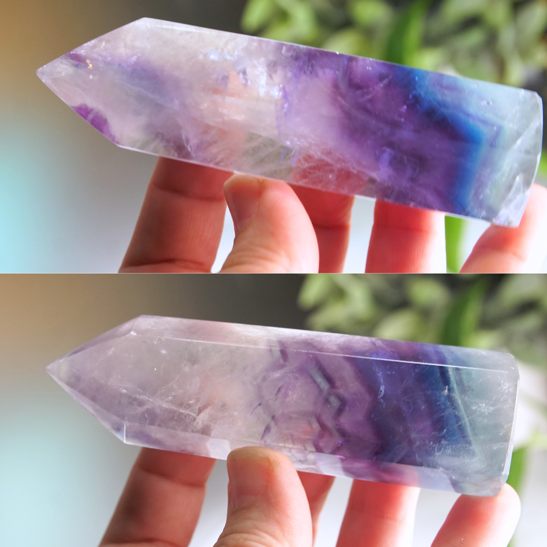 Rainbow Fluorite Tower | High Quality Glassy Fluorite Tower (6)