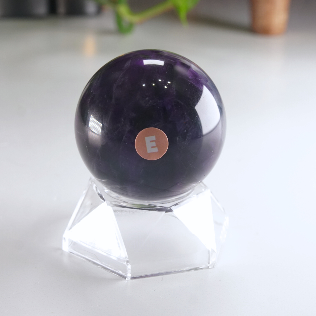 Rainbow Fluorite Sphere | High Quality Glassy Fluorite Sphere (E)