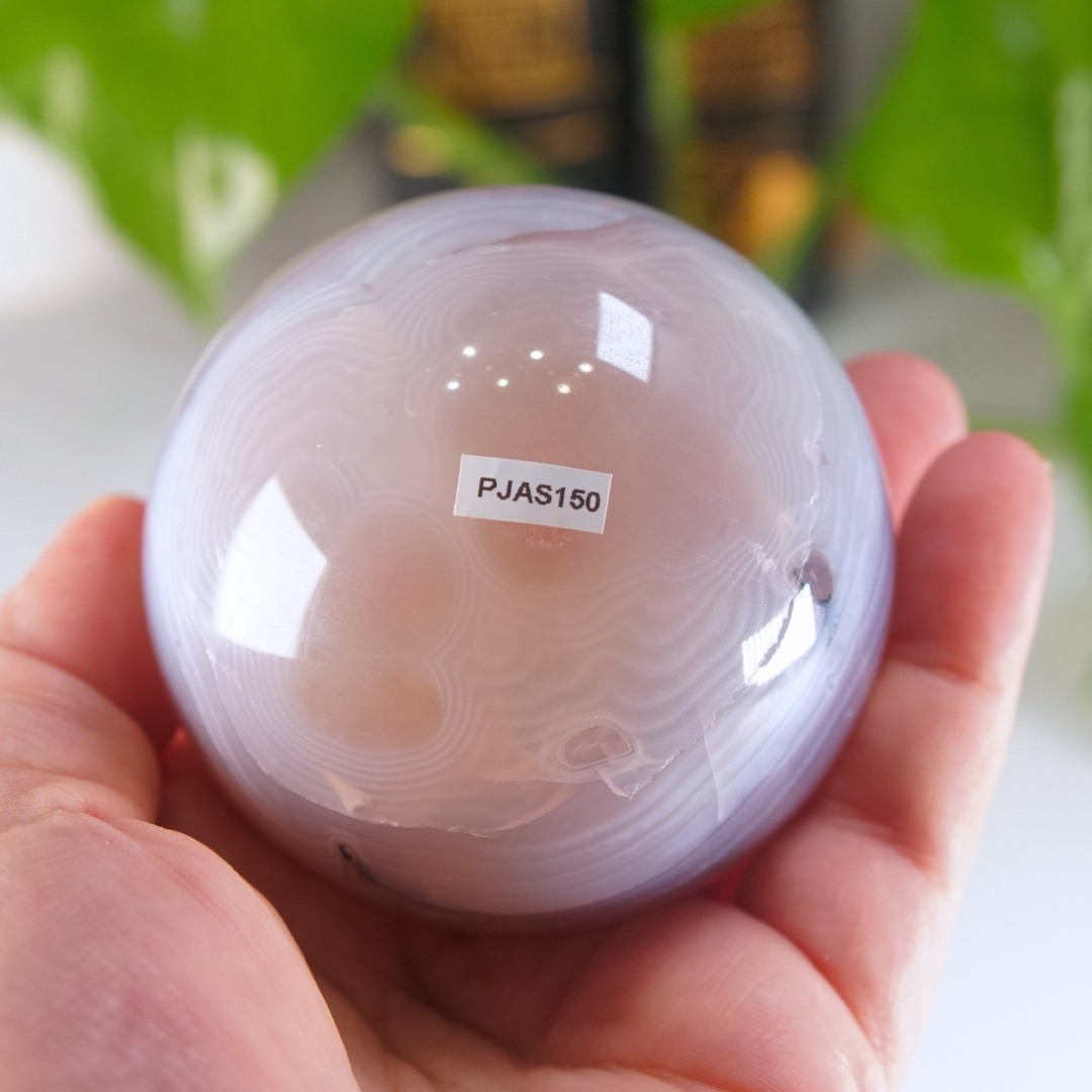 Pink Jelly Agate Sphere | Pick Your Favorite