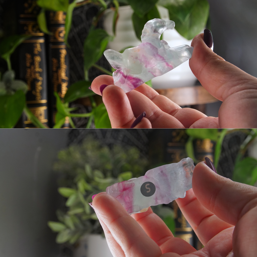 Rainbow Fluorite Horse Carving | Pick Your Favorite