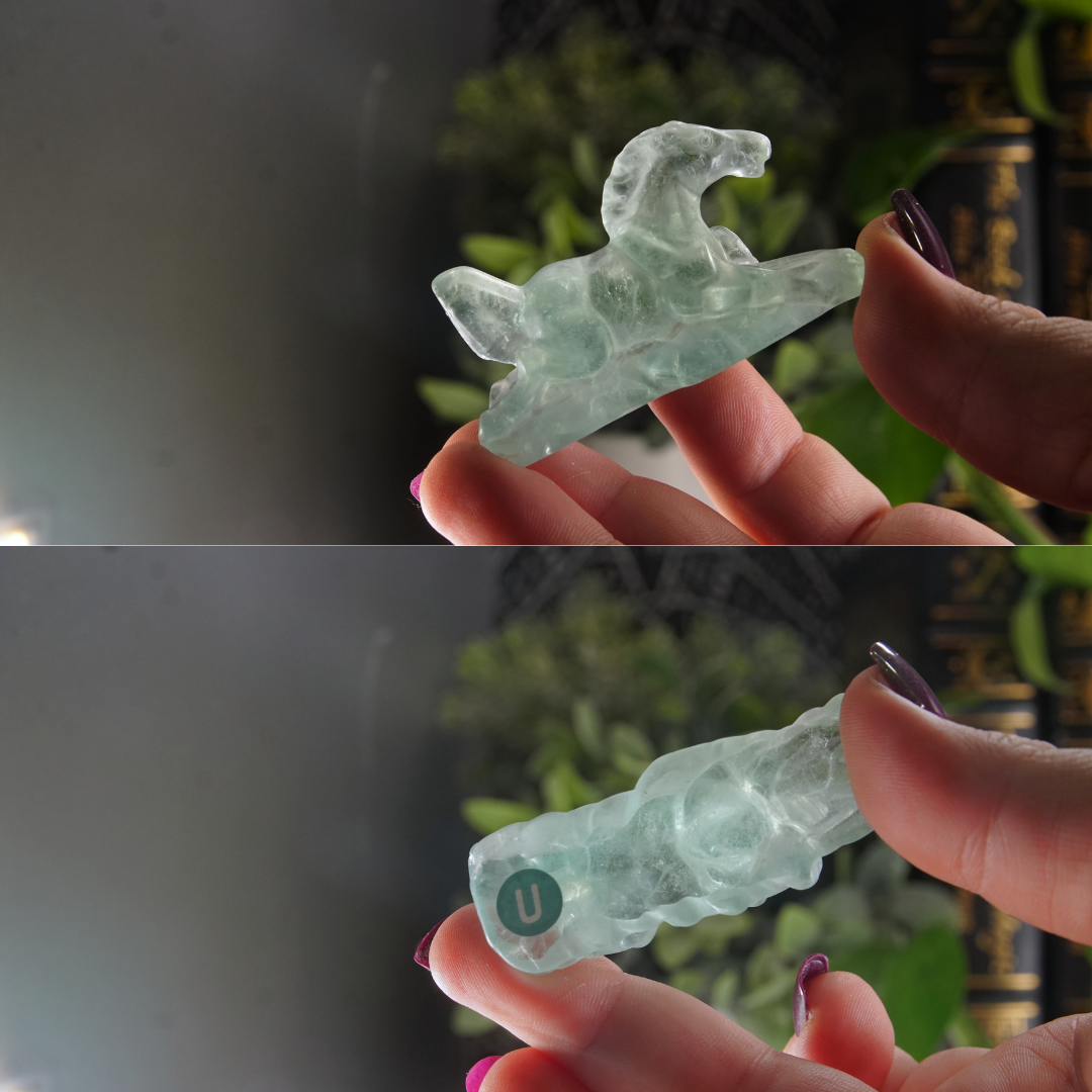 Rainbow Fluorite Horse Carving | Pick Your Favorite