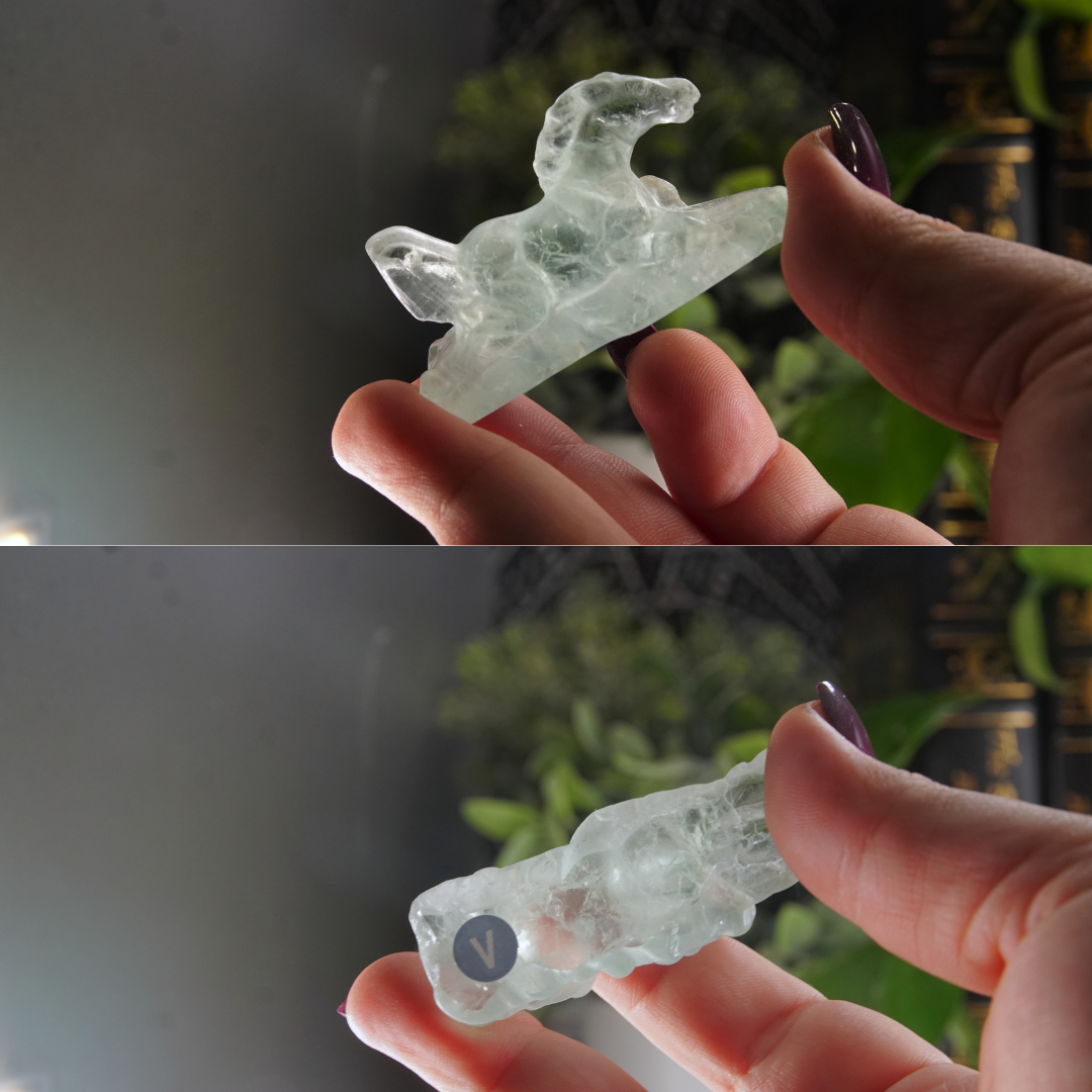 Rainbow Fluorite Horse Carving | Pick Your Favorite