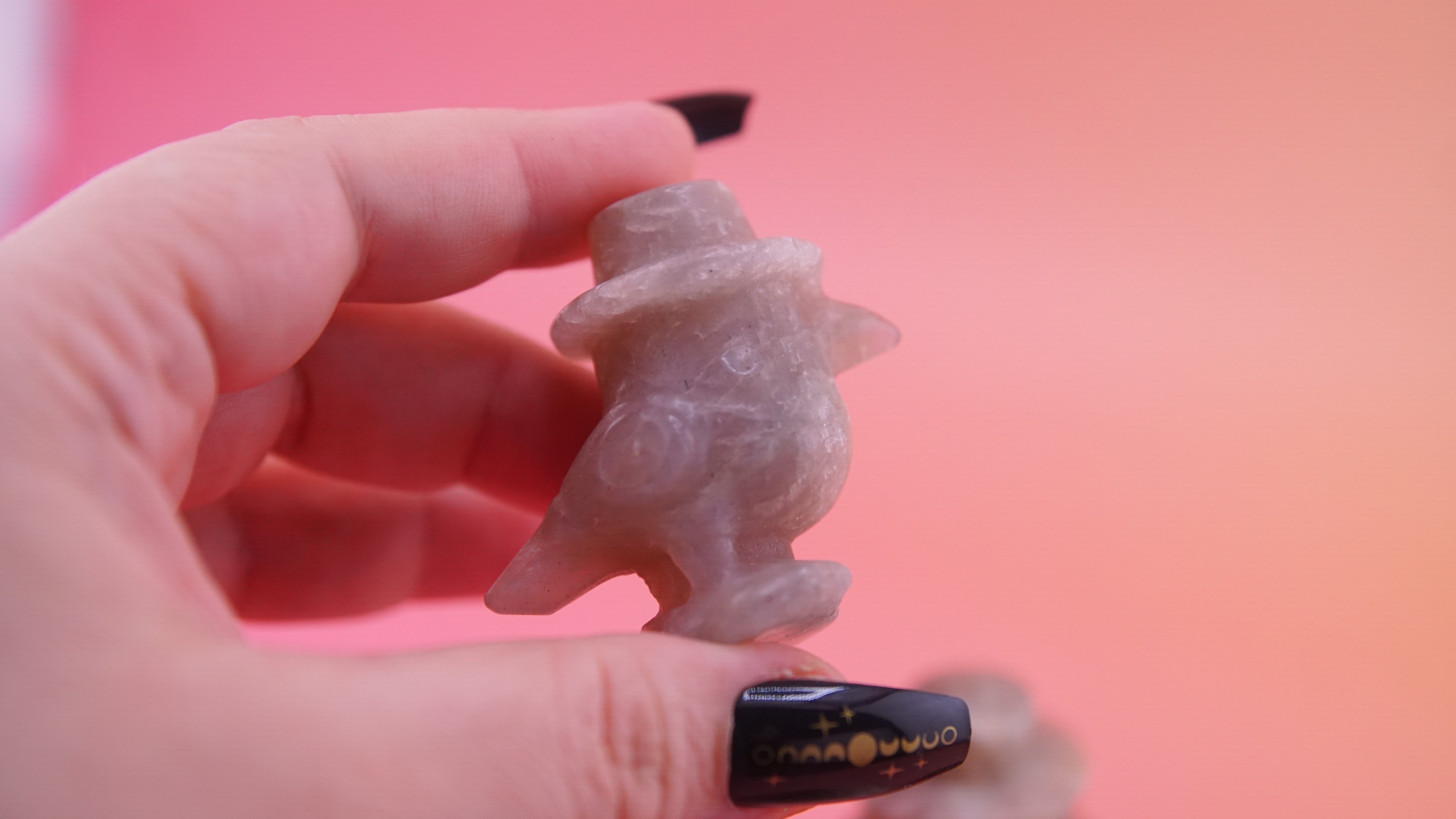 Demon Hunter Fandom Carving | Bird Carving | Moonstone
