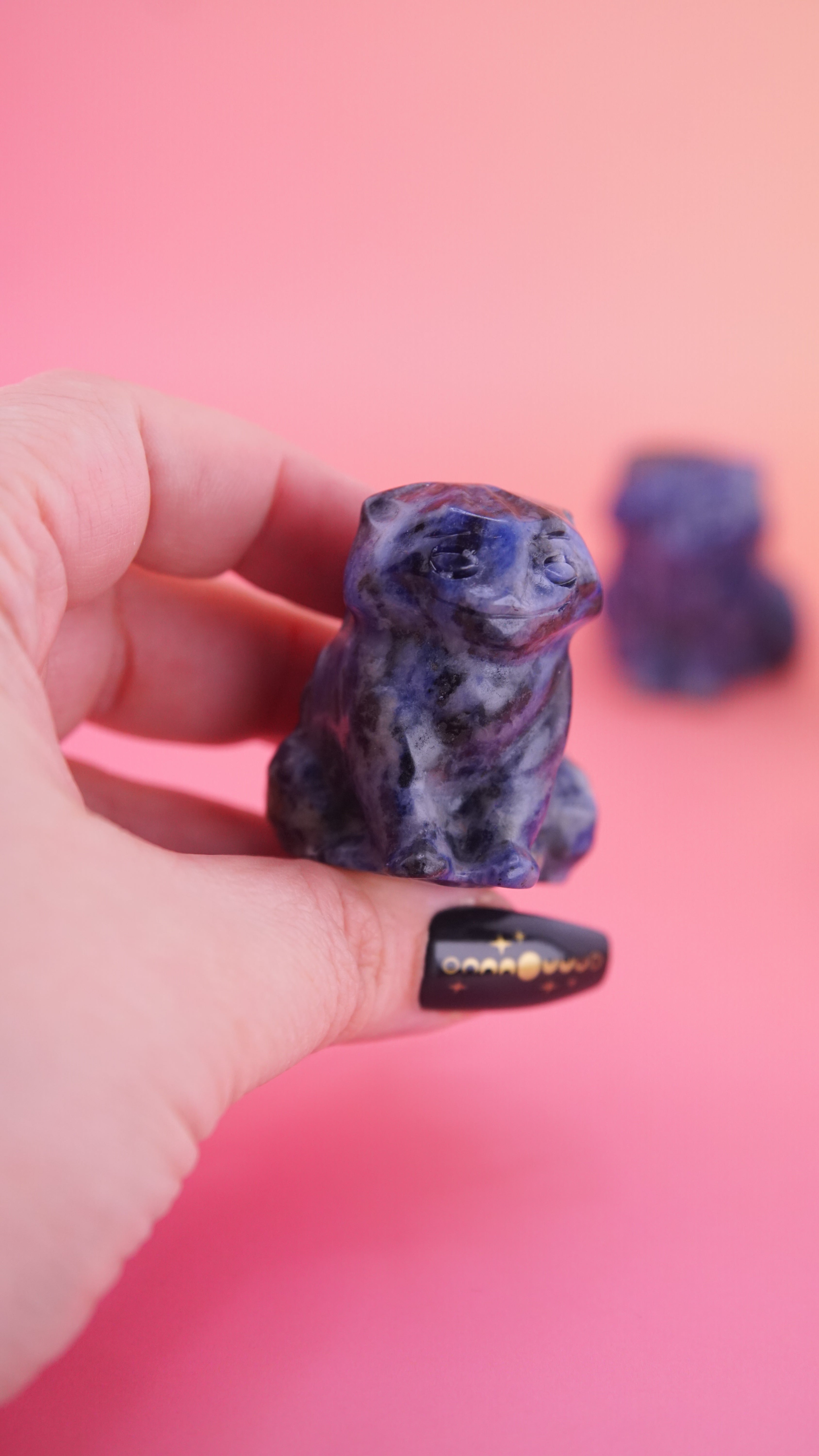 Demon Hunter Fandom Carving | Tiger Carving | Sodalite