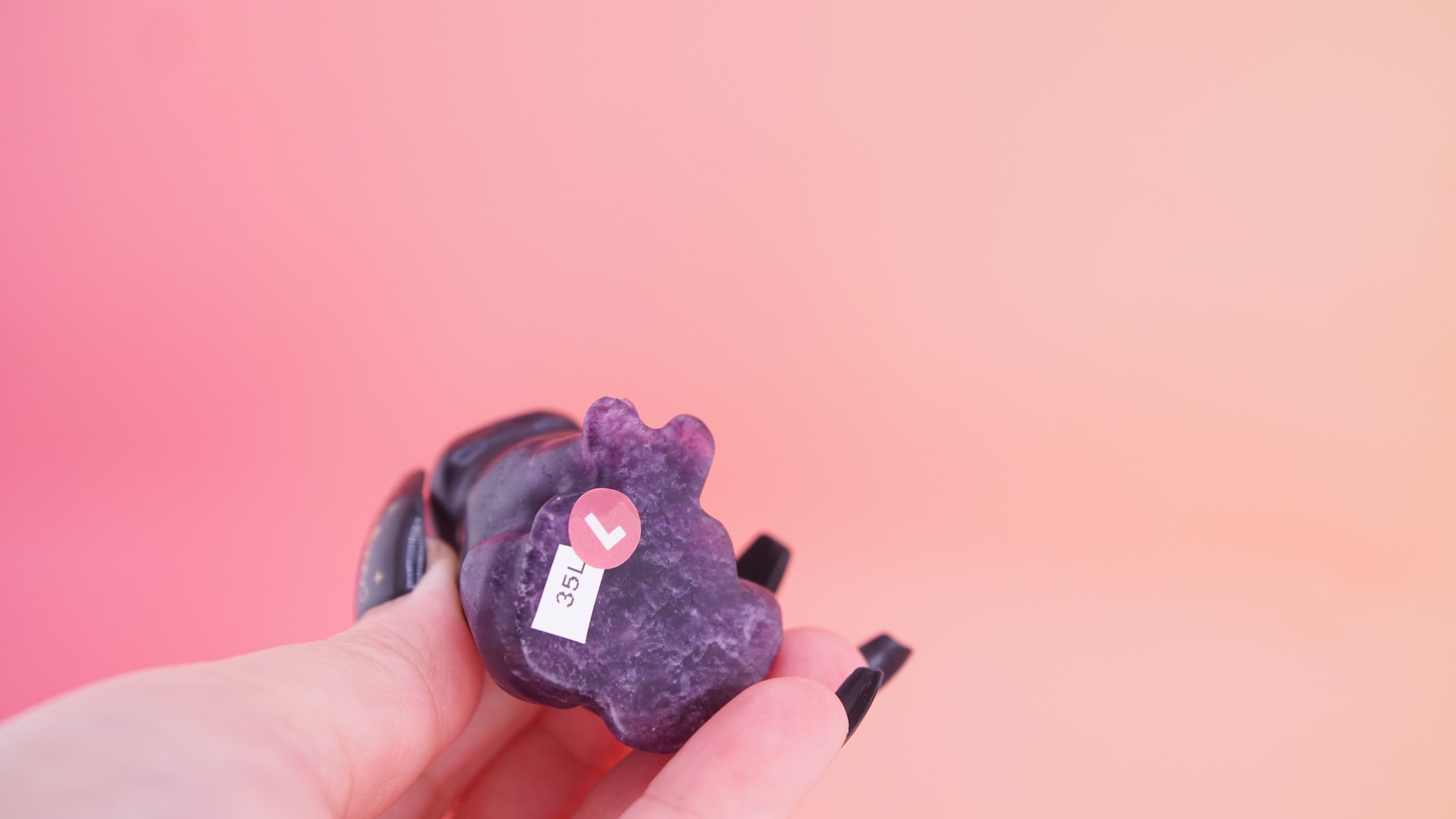 Demon Hunter Fandom Carving | Tiger Carving | Purple Fluorite
