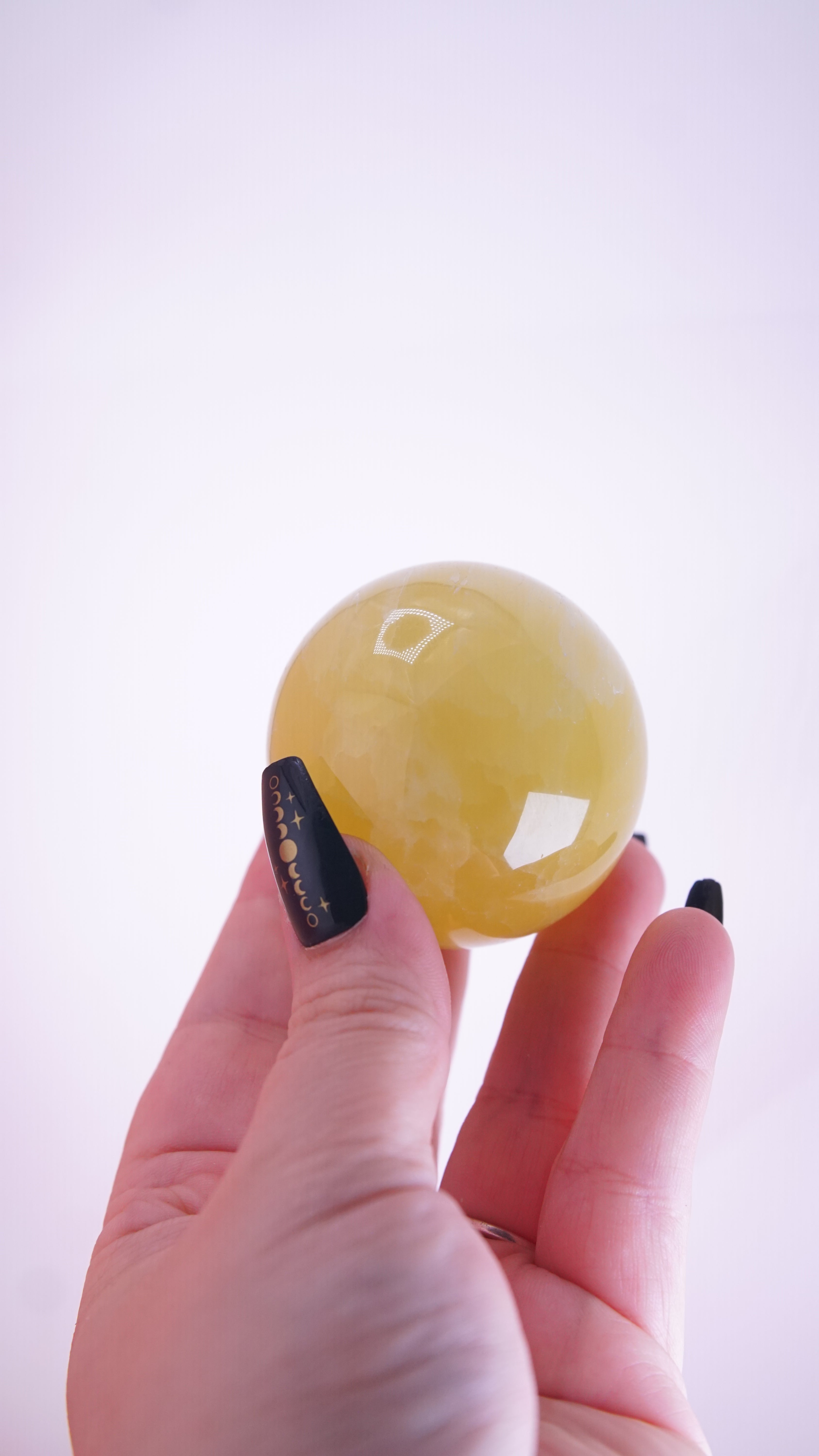 Lemon Calcite Sphere From Pakistan