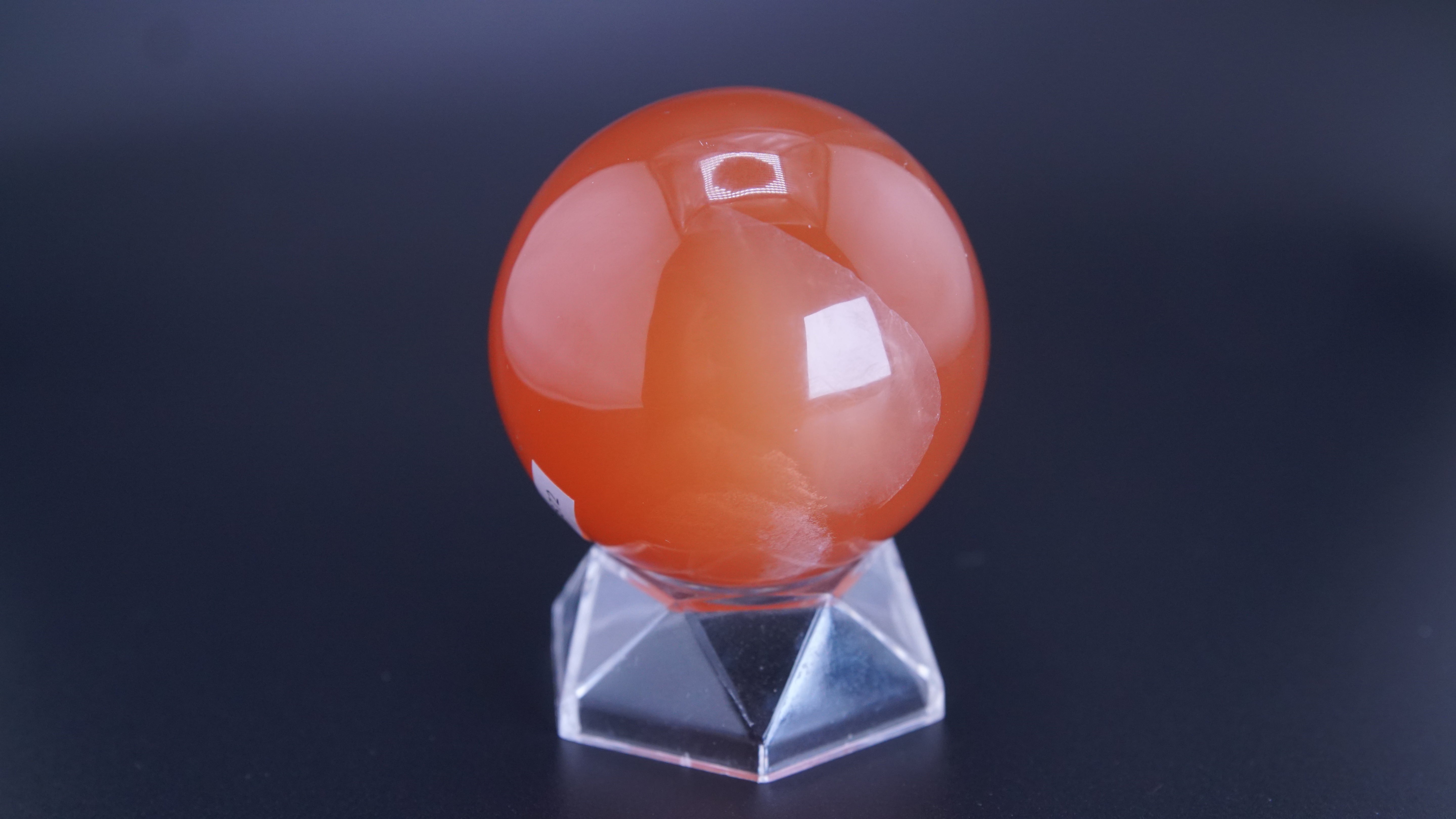 Honey Calcite Sphere From Pakistan