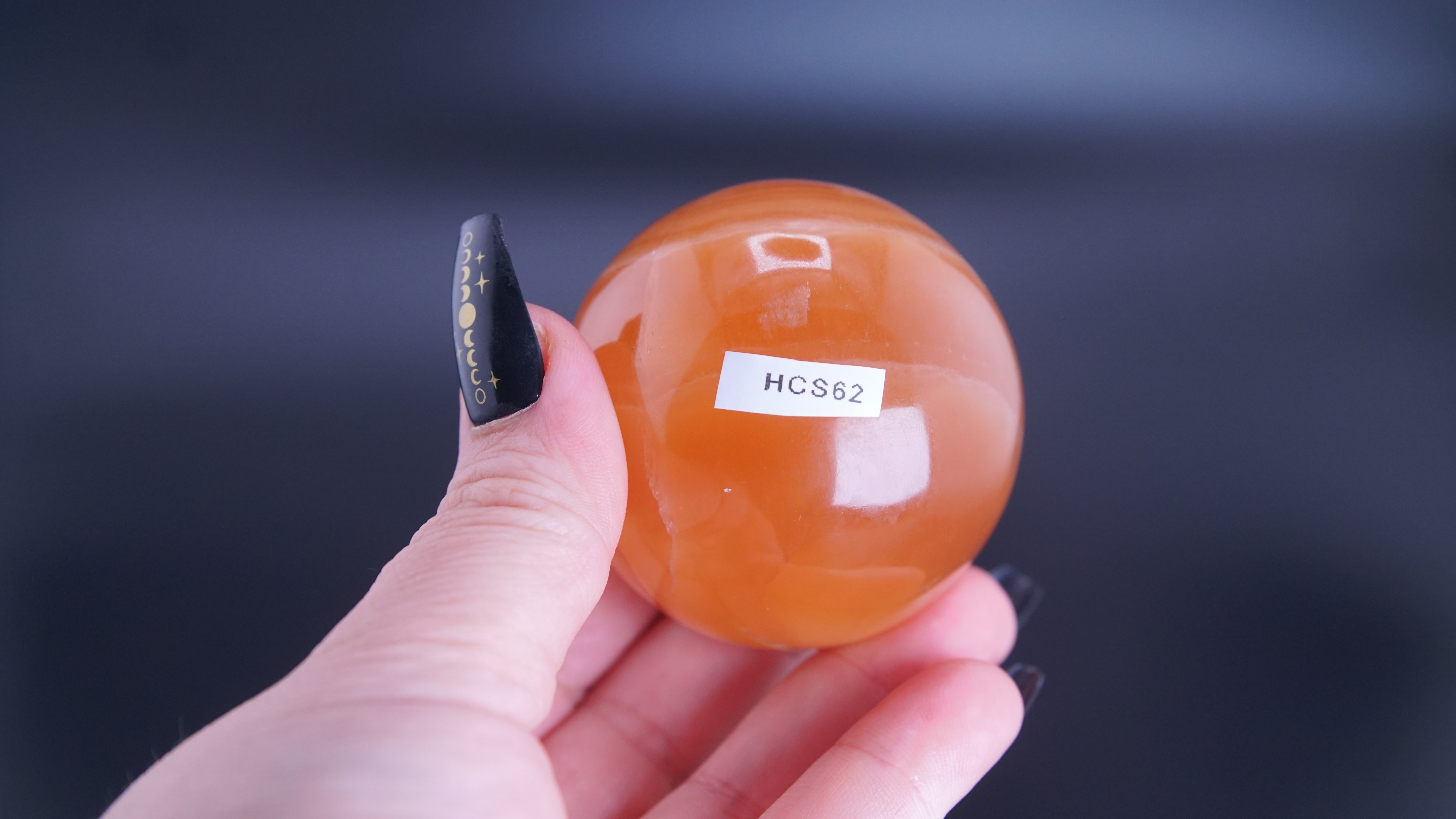 Honey Calcite Sphere From Pakistan