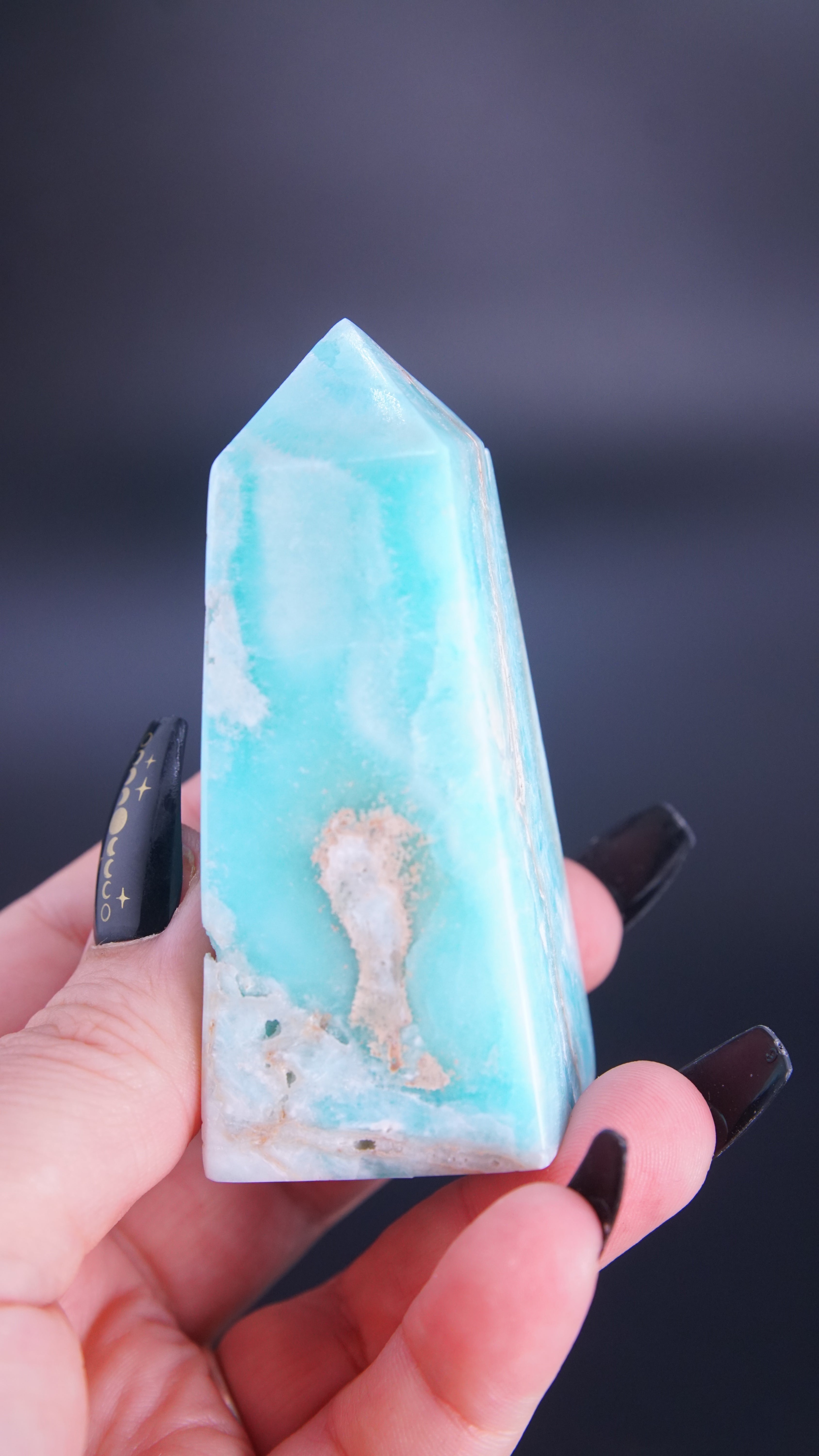 Blue Aragonite Calcite Tower From Pakistan - Pick Your Favorite