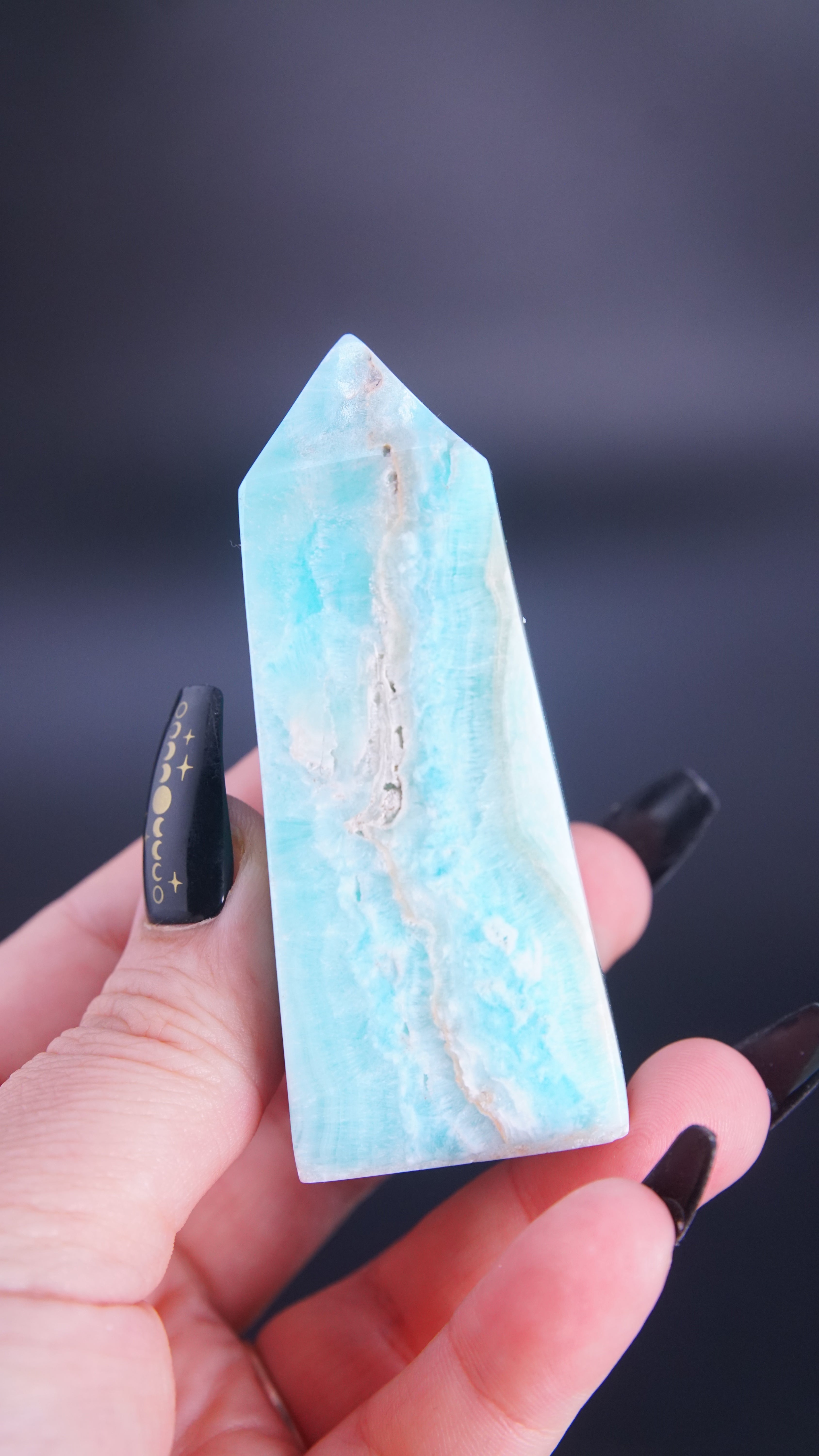 Blue Aragonite Calcite Tower From Pakistan - Pick Your Favorite