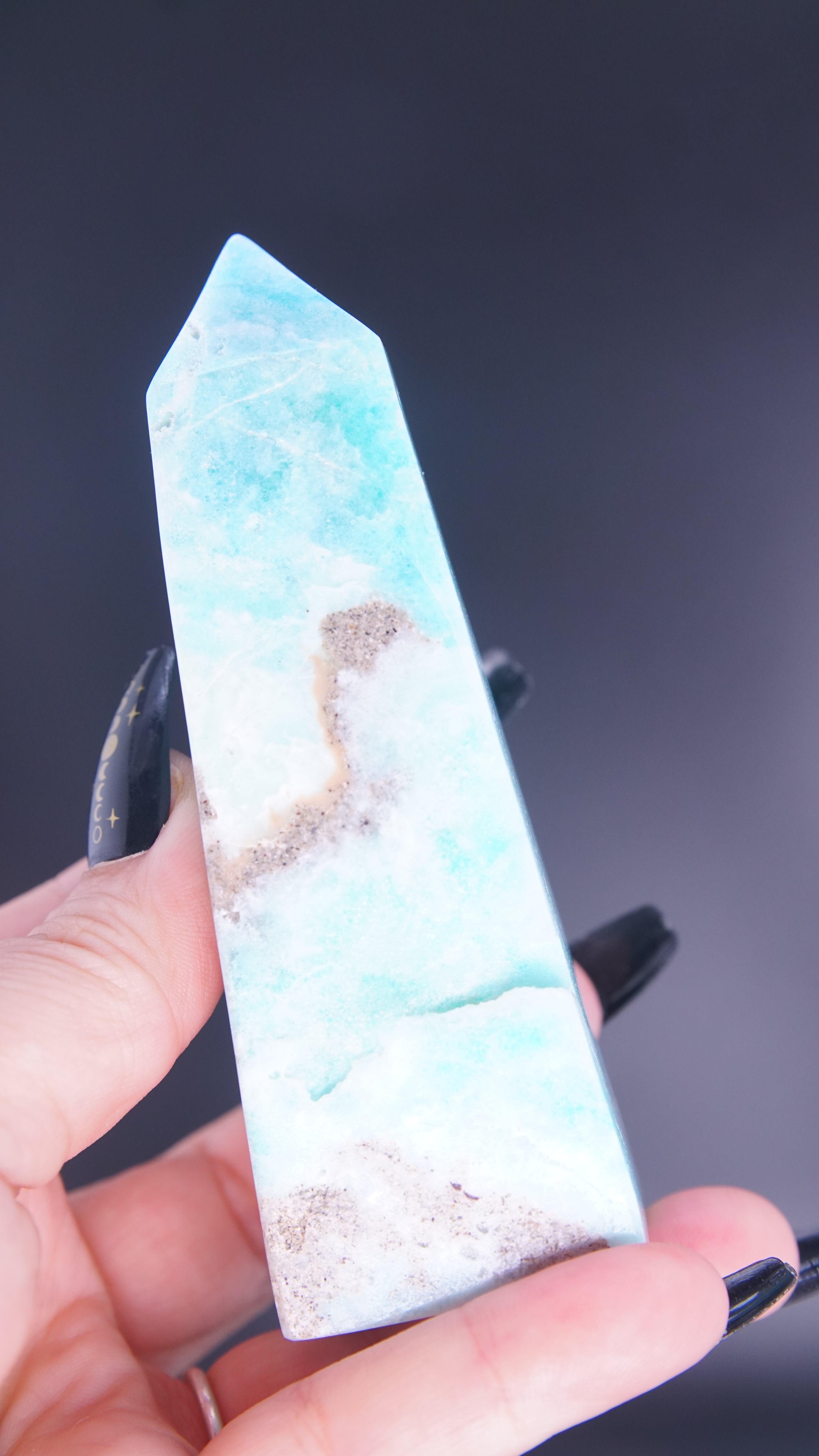 Blue Aragonite Calcite Tower From Pakistan - Pick Your Favorite