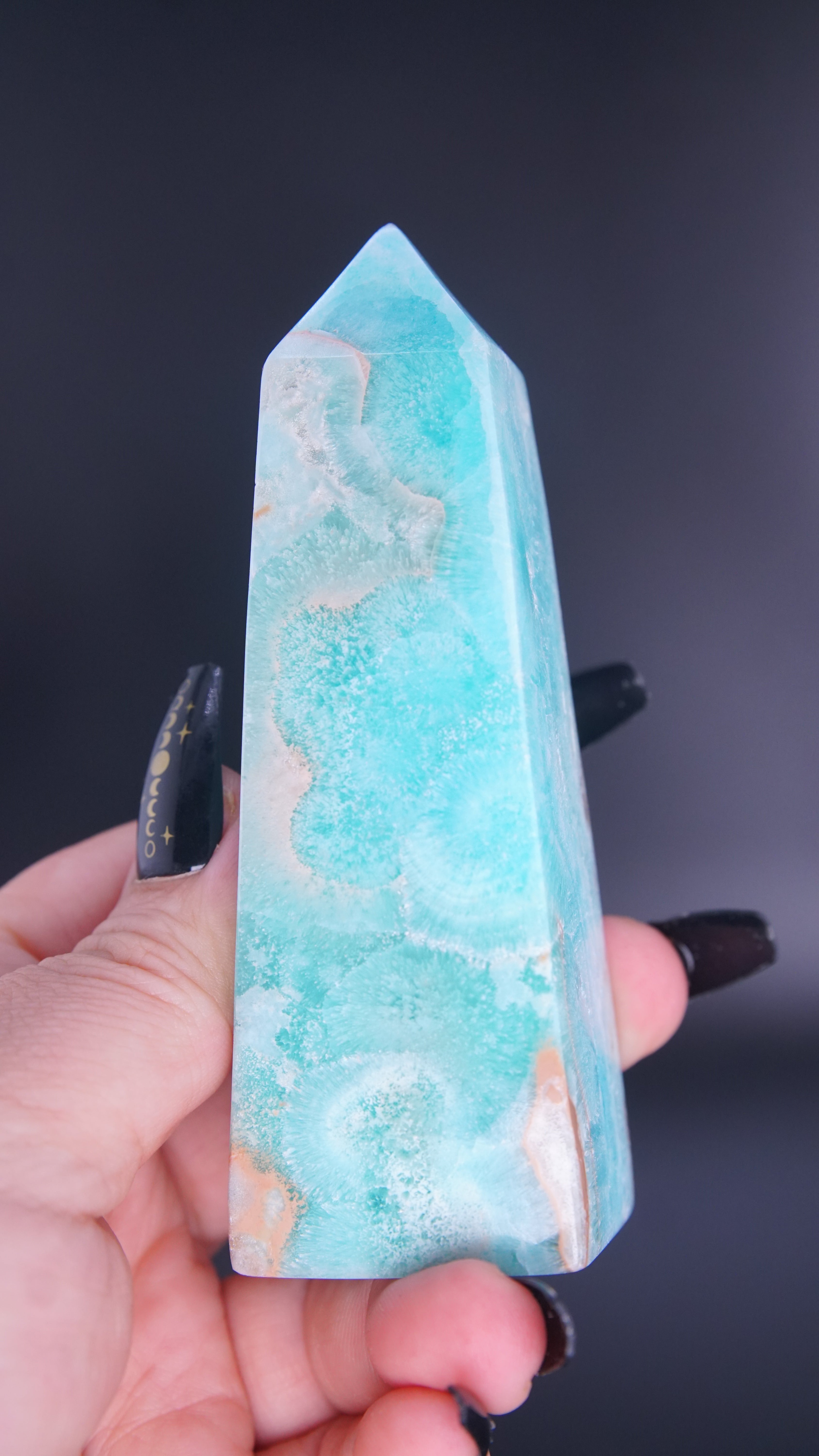 Blue Aragonite Calcite Tower From Pakistan - Pick Your Favorite