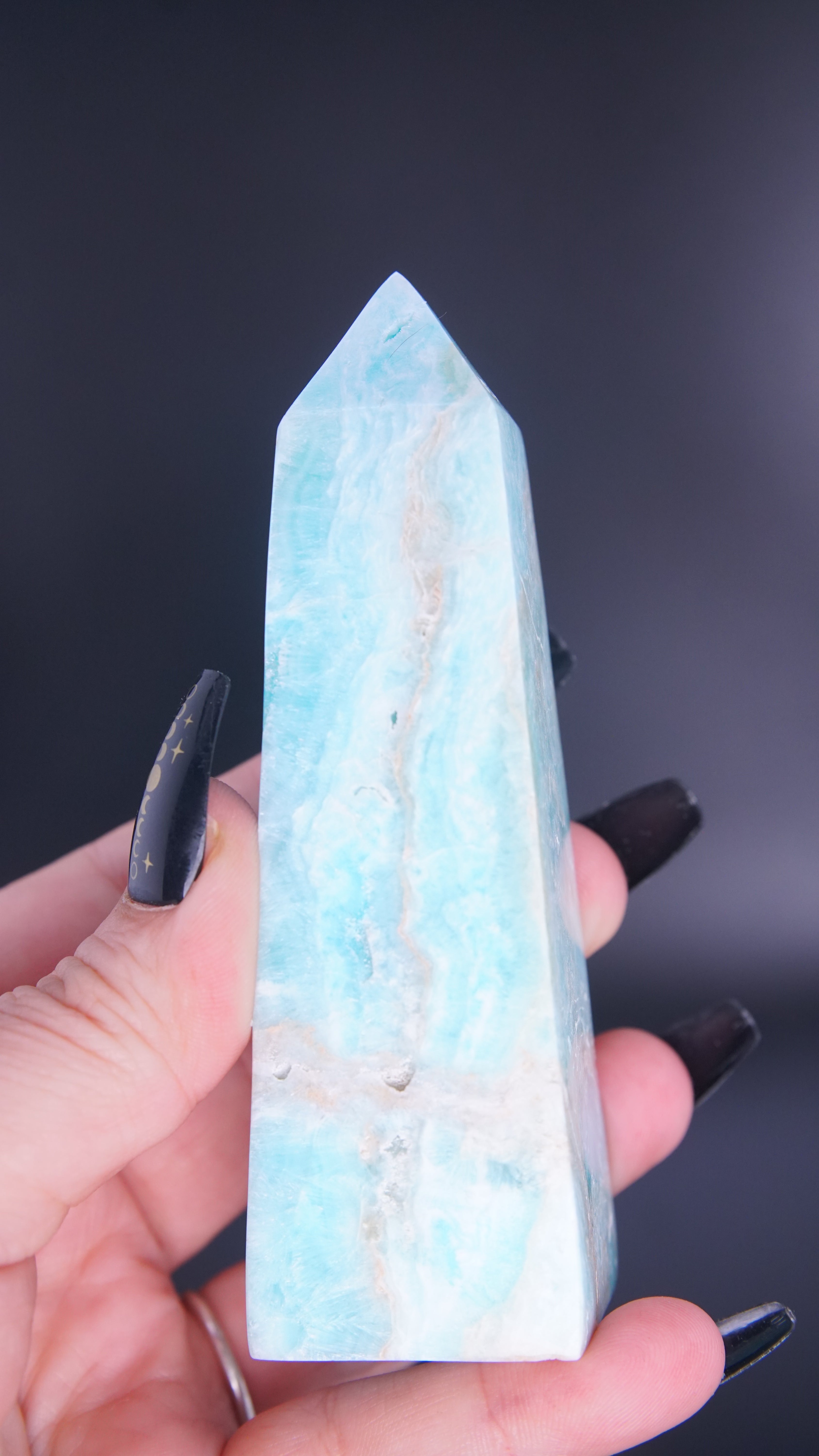 Blue Aragonite Calcite Tower From Pakistan - Pick Your Favorite