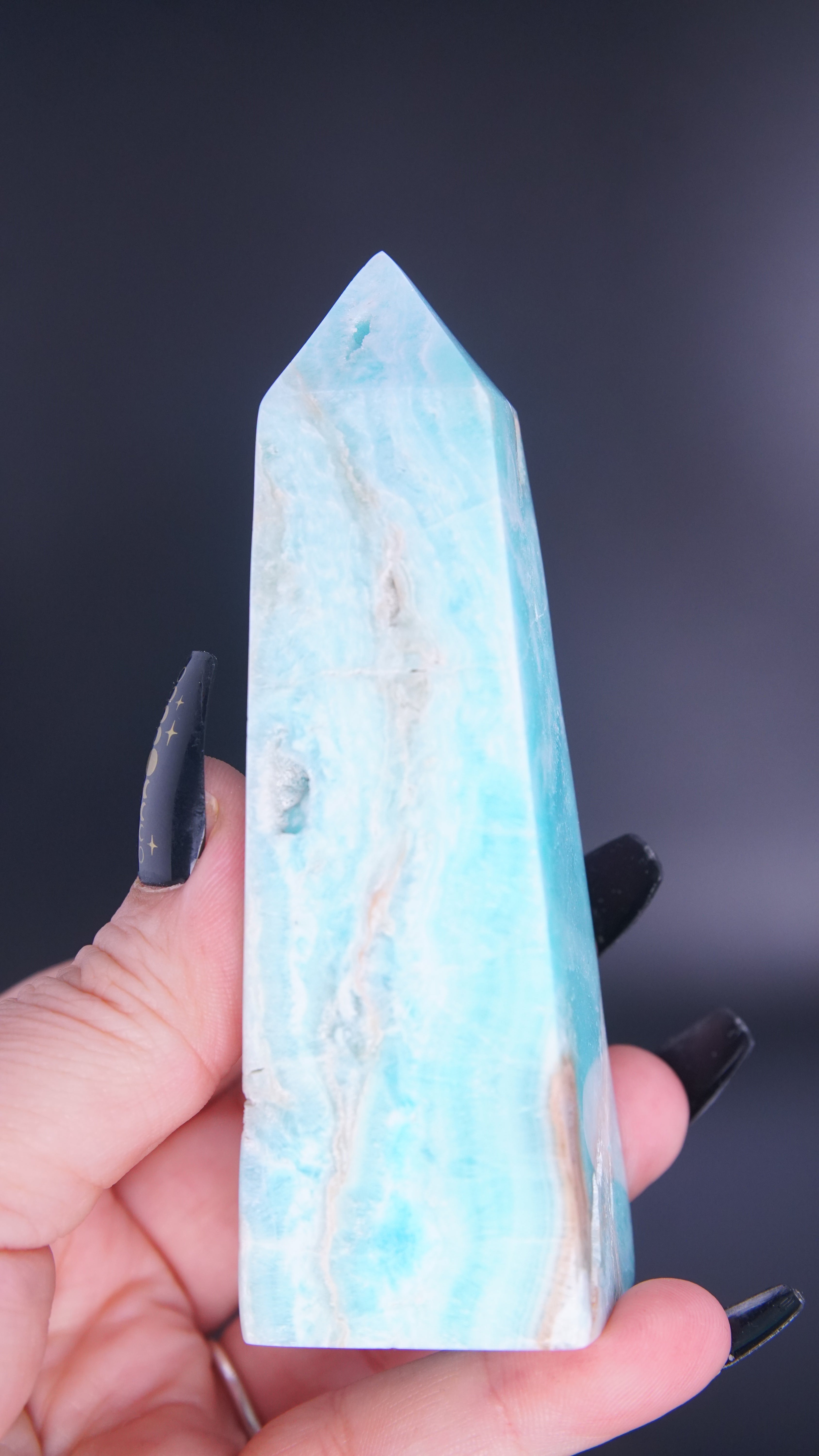 Blue Aragonite Calcite Tower From Pakistan - Pick Your Favorite