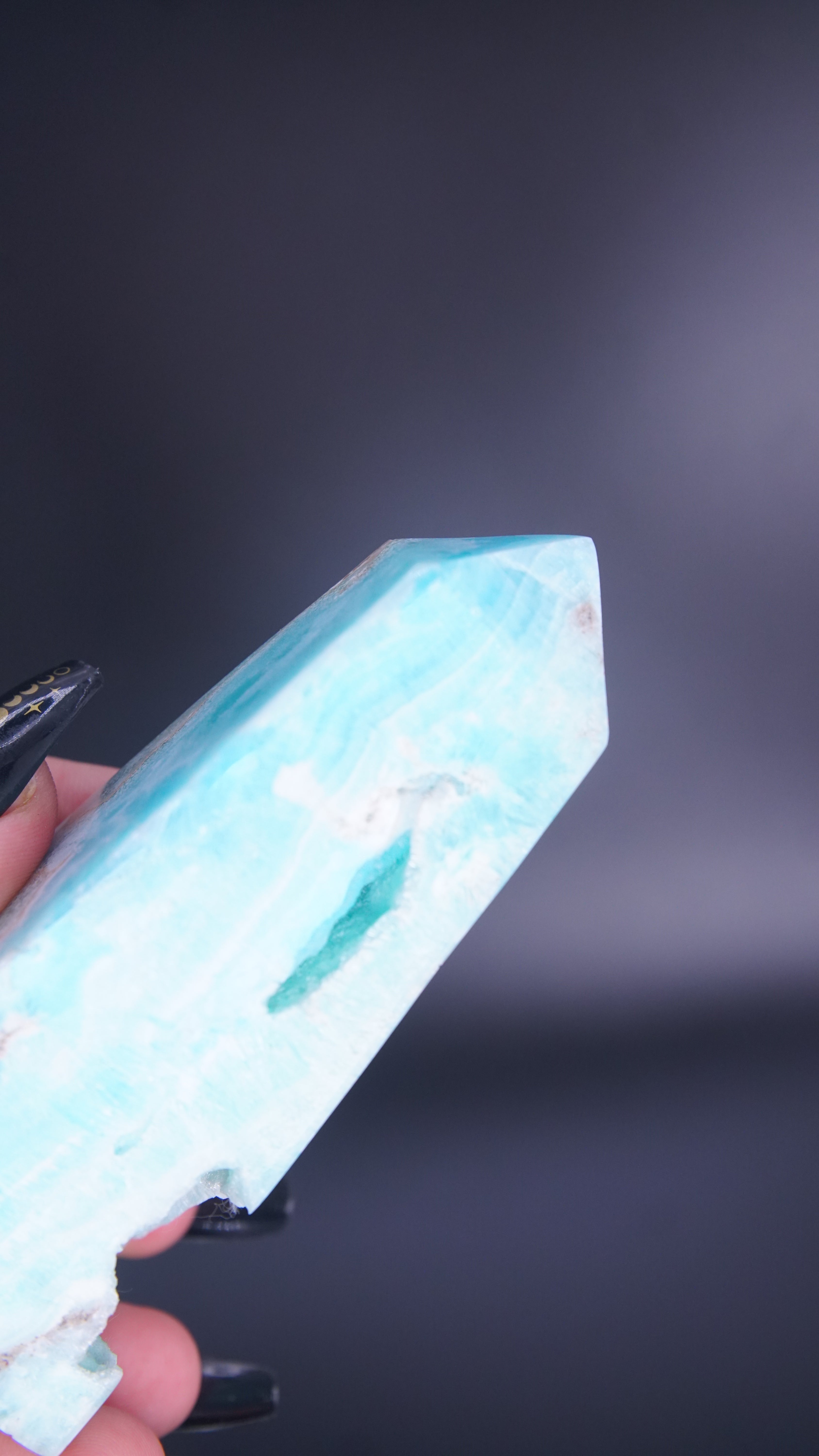 Blue Aragonite Calcite Tower From Pakistan - Pick Your Favorite