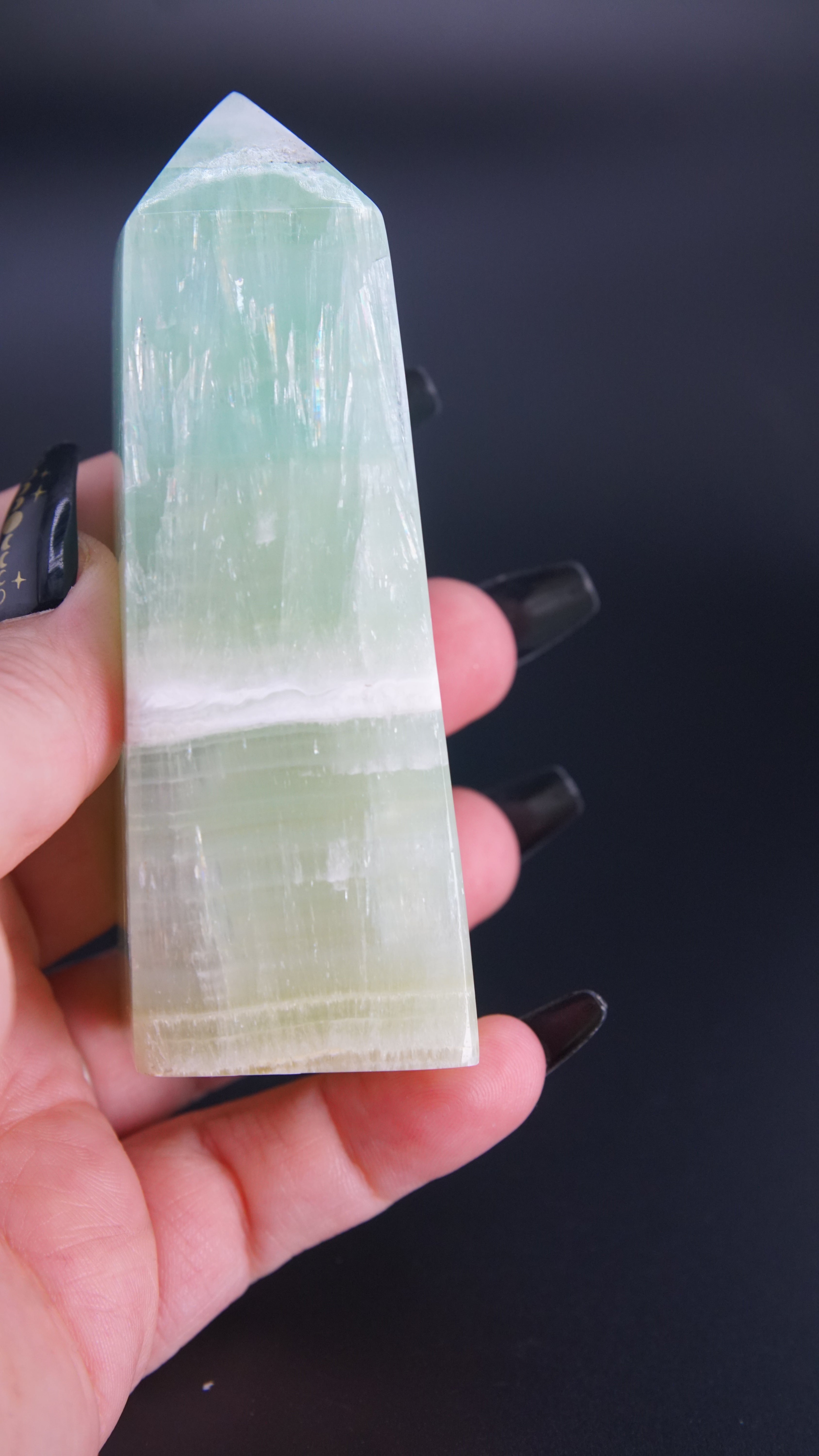 Pistachio Calcite Tower From Pakistan - Pick Your Favorite