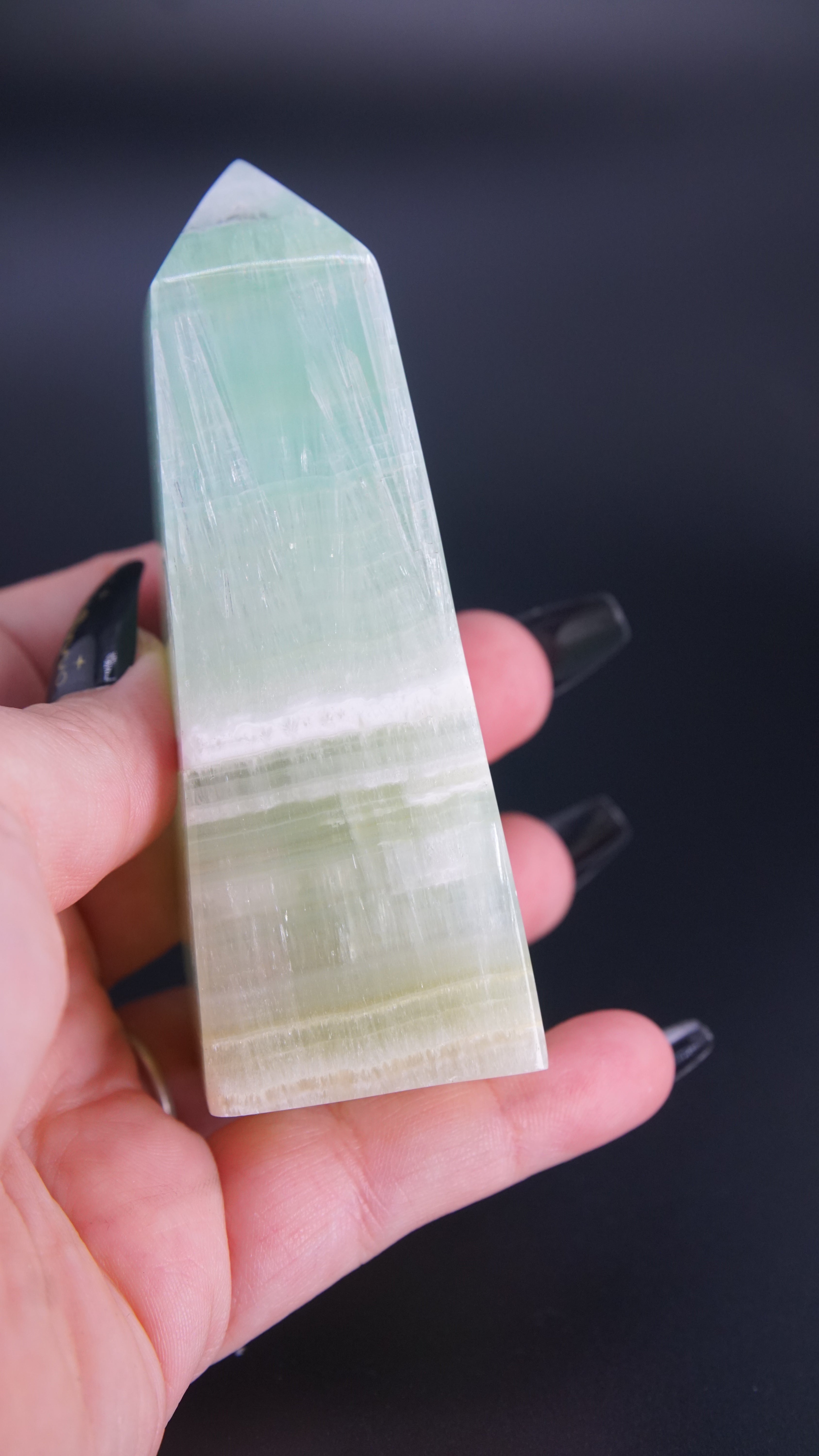 Pistachio Calcite Tower From Pakistan - Pick Your Favorite