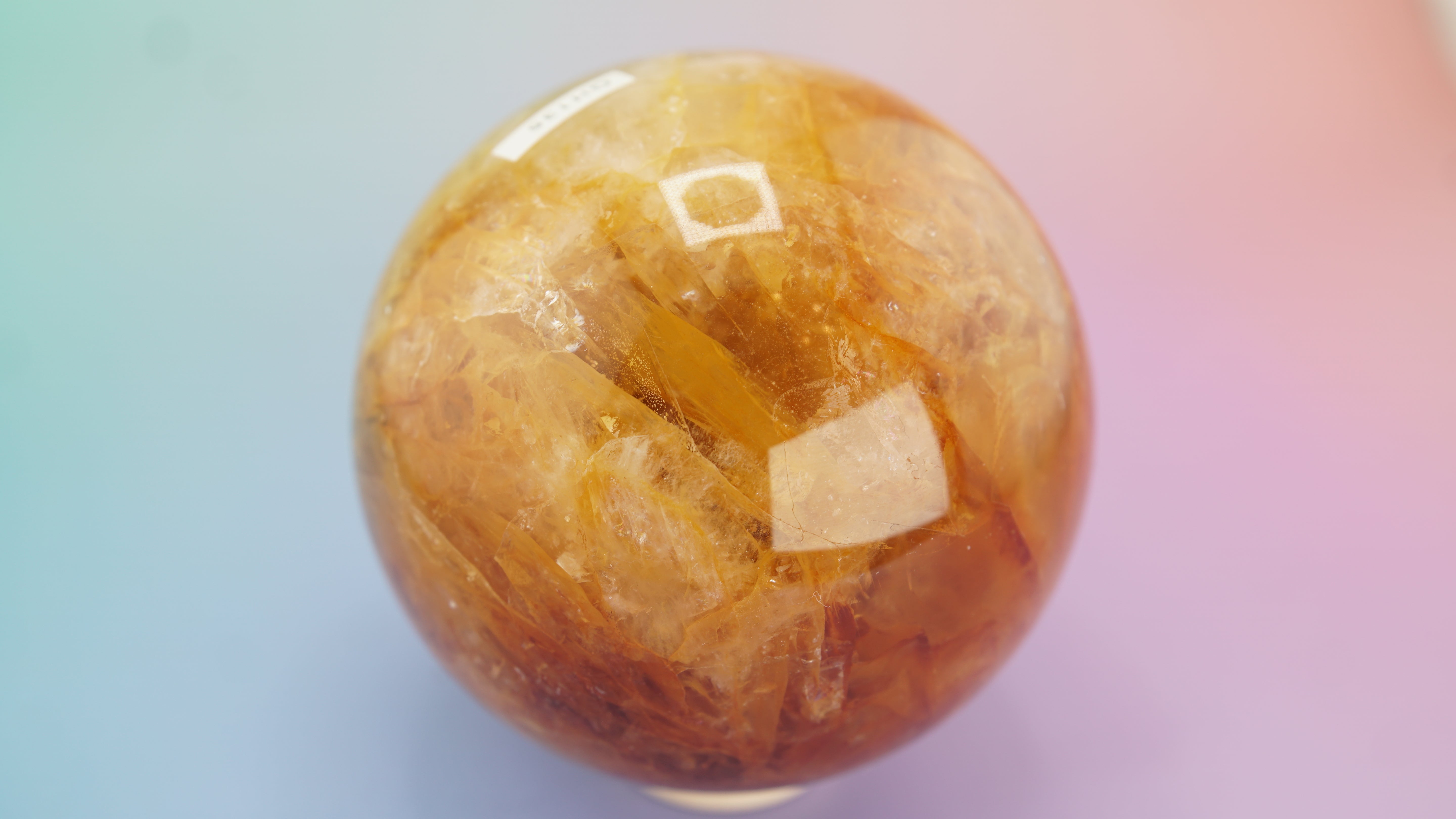 Golden Healer Sphere | Stone Carving | Pick Your Favorite
