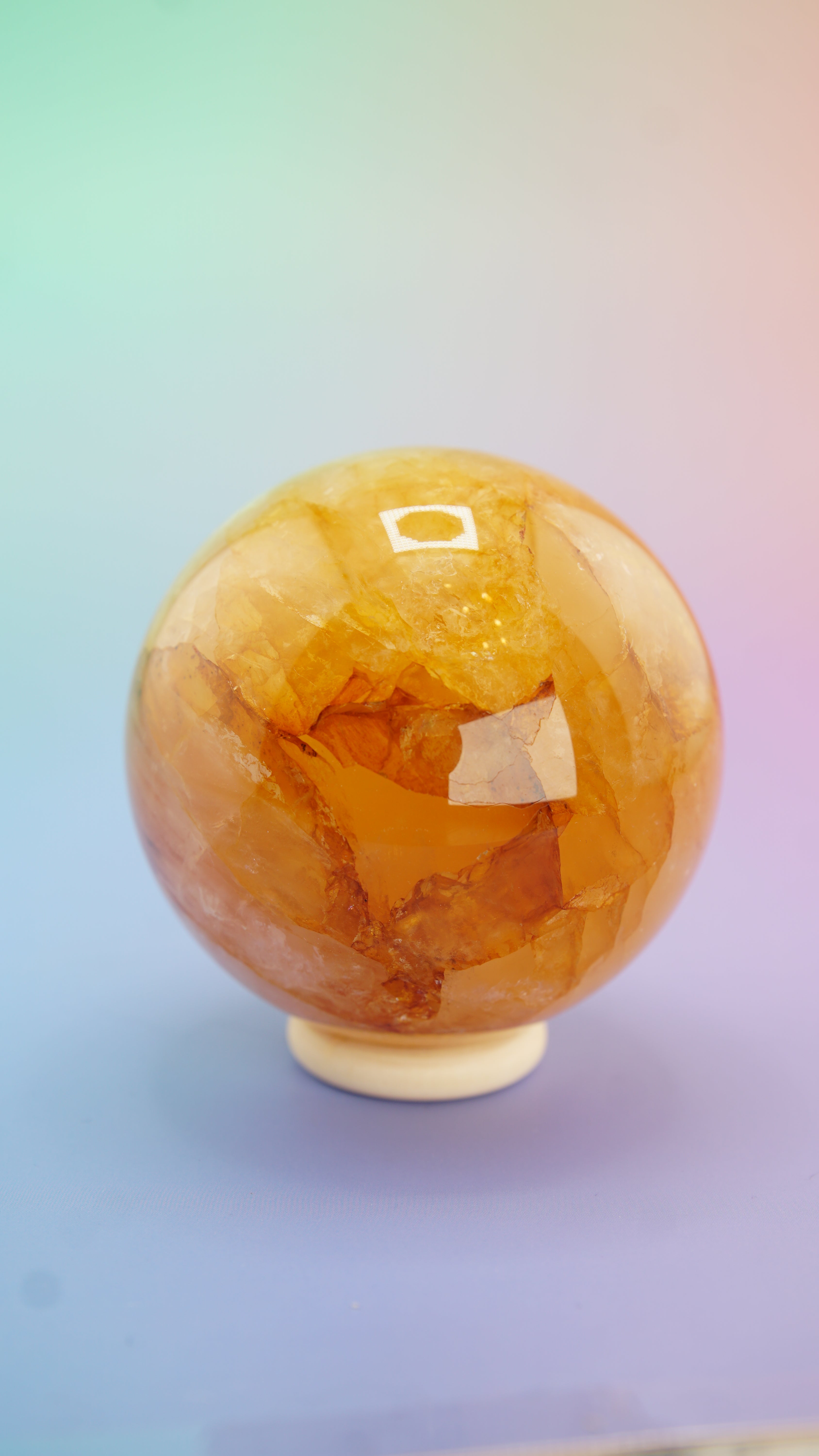 Golden Healer Sphere | Stone Carving | Pick Your Favorite