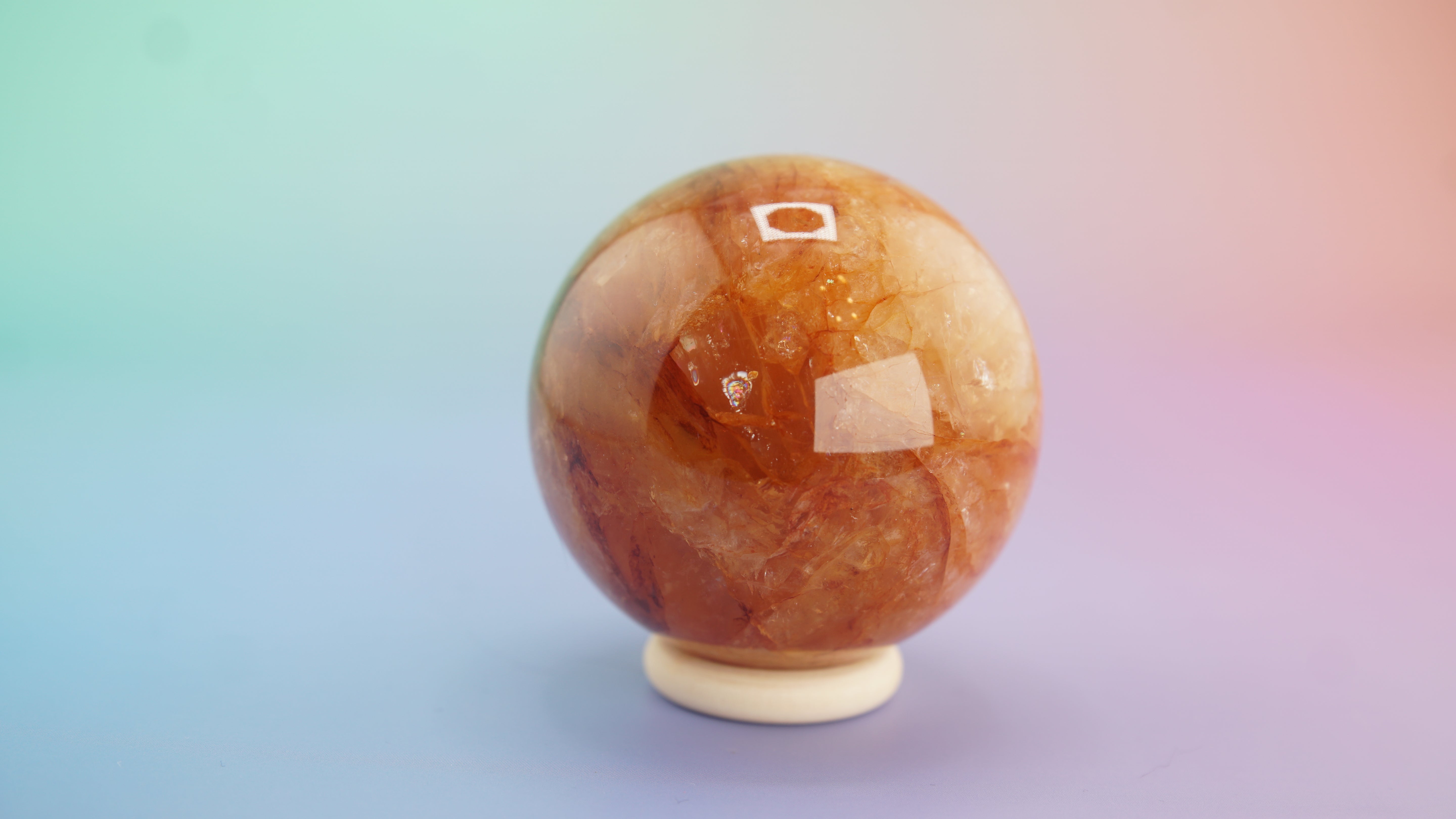 Golden Healer Sphere | Stone Carving | Pick Your Favorite