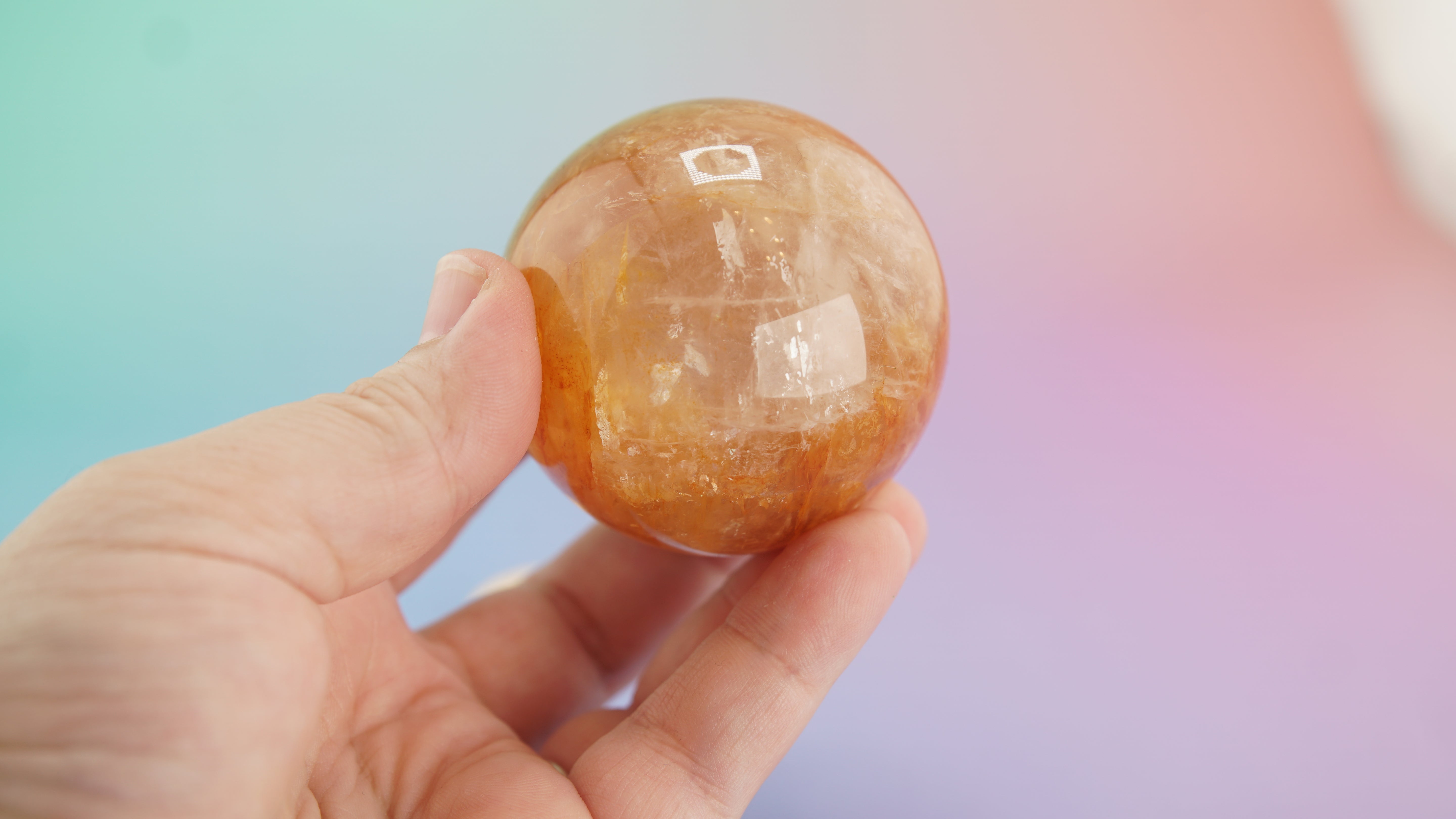 Golden Healer Sphere | Stone Carving | Pick Your Favorite