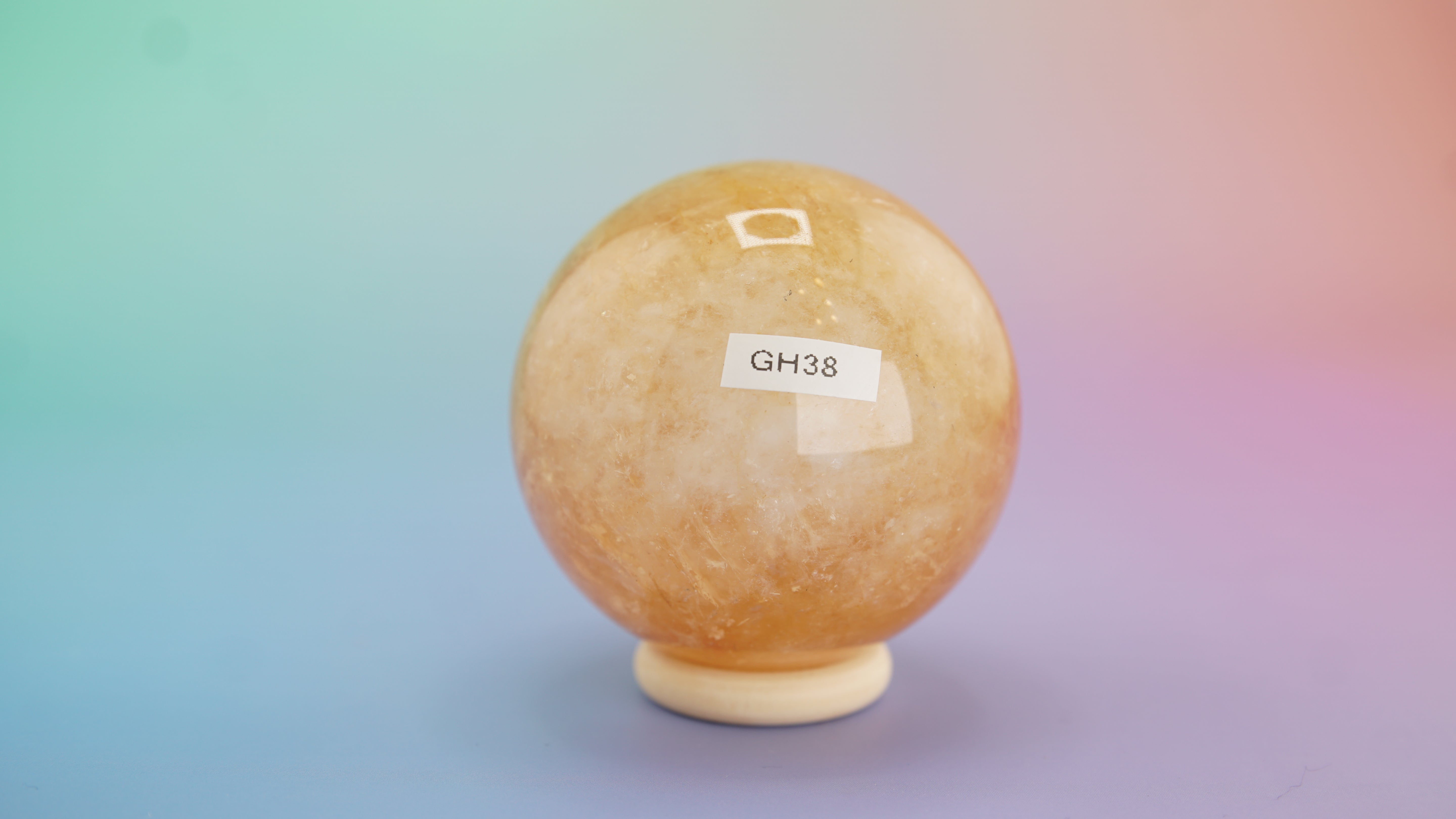 Golden Healer Sphere | Stone Carving | Pick Your Favorite