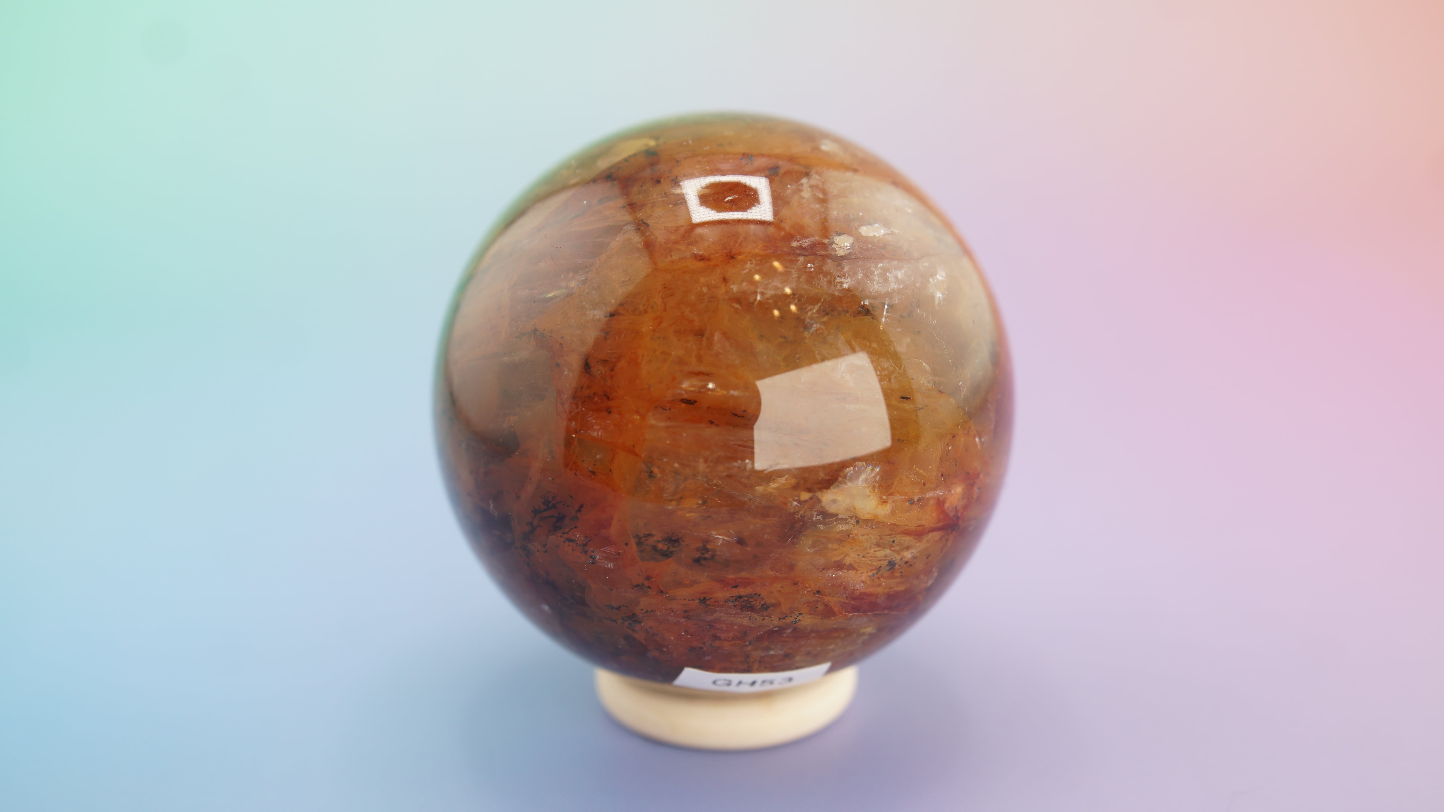 Fire Quartz Sphere | Stone Carving | Pick Your Favorite