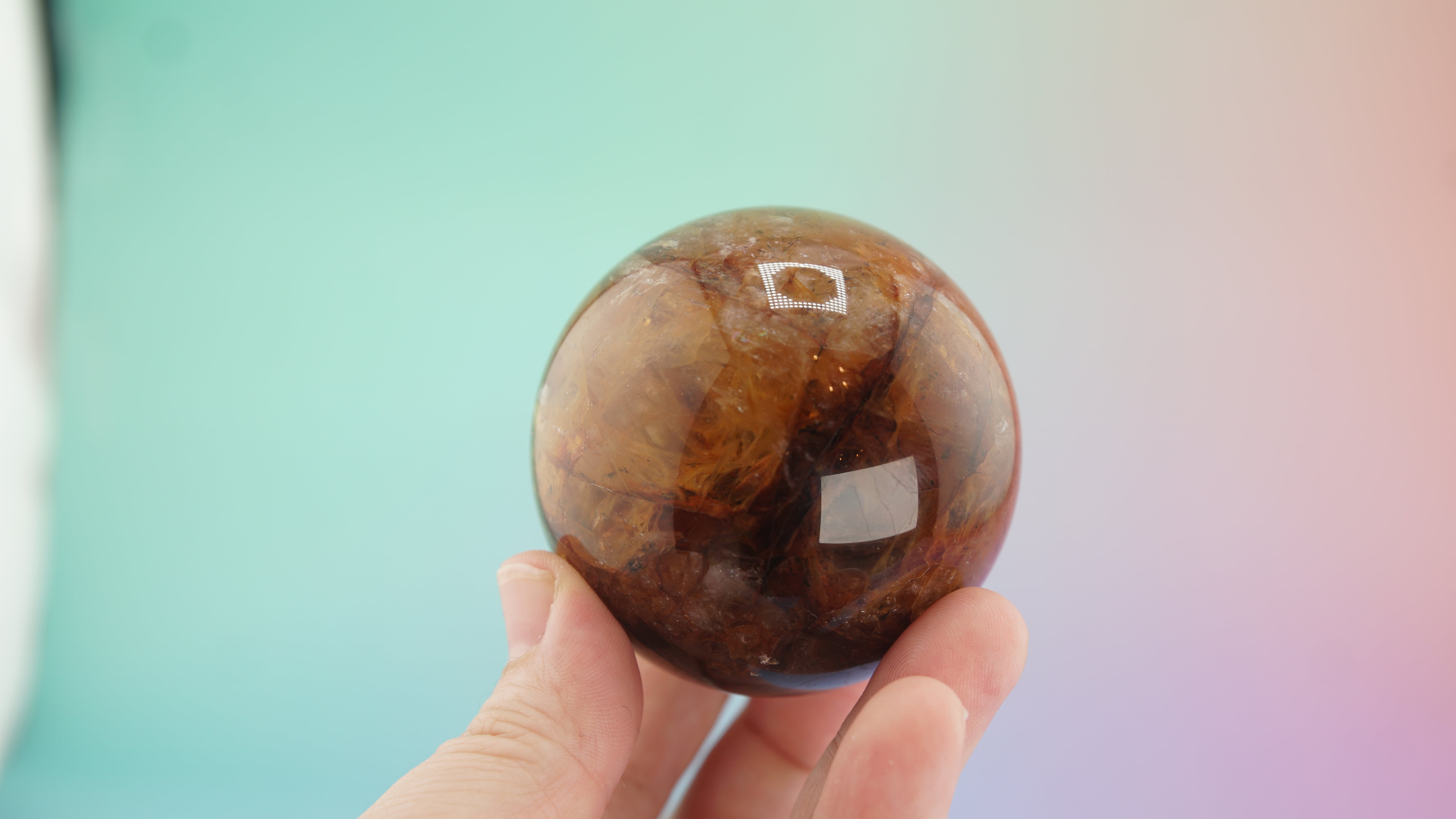 Fire Quartz Sphere | Stone Carving | Pick Your Favorite