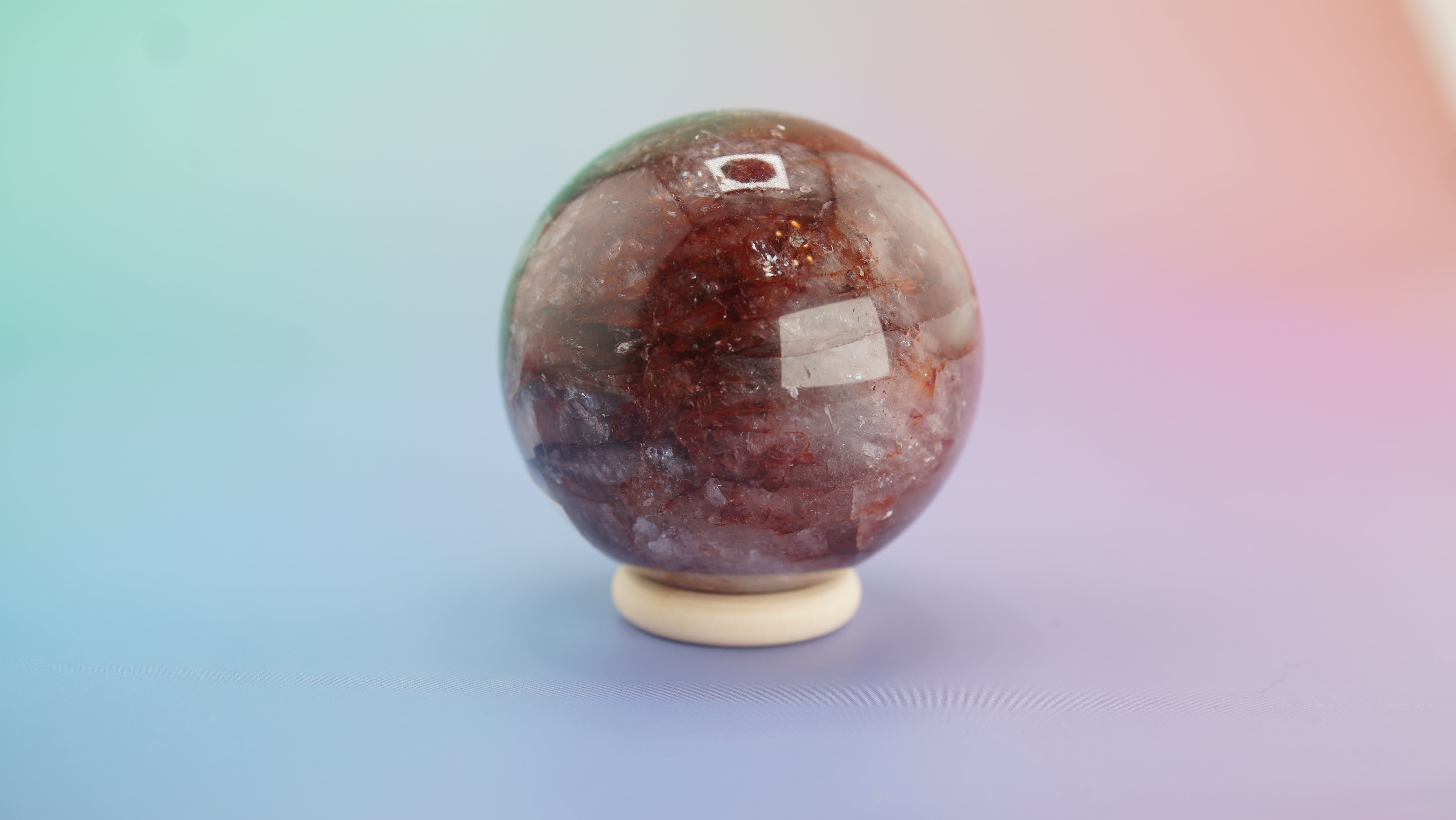 Fire Quartz Sphere | Stone Carving | Pick Your Favorite