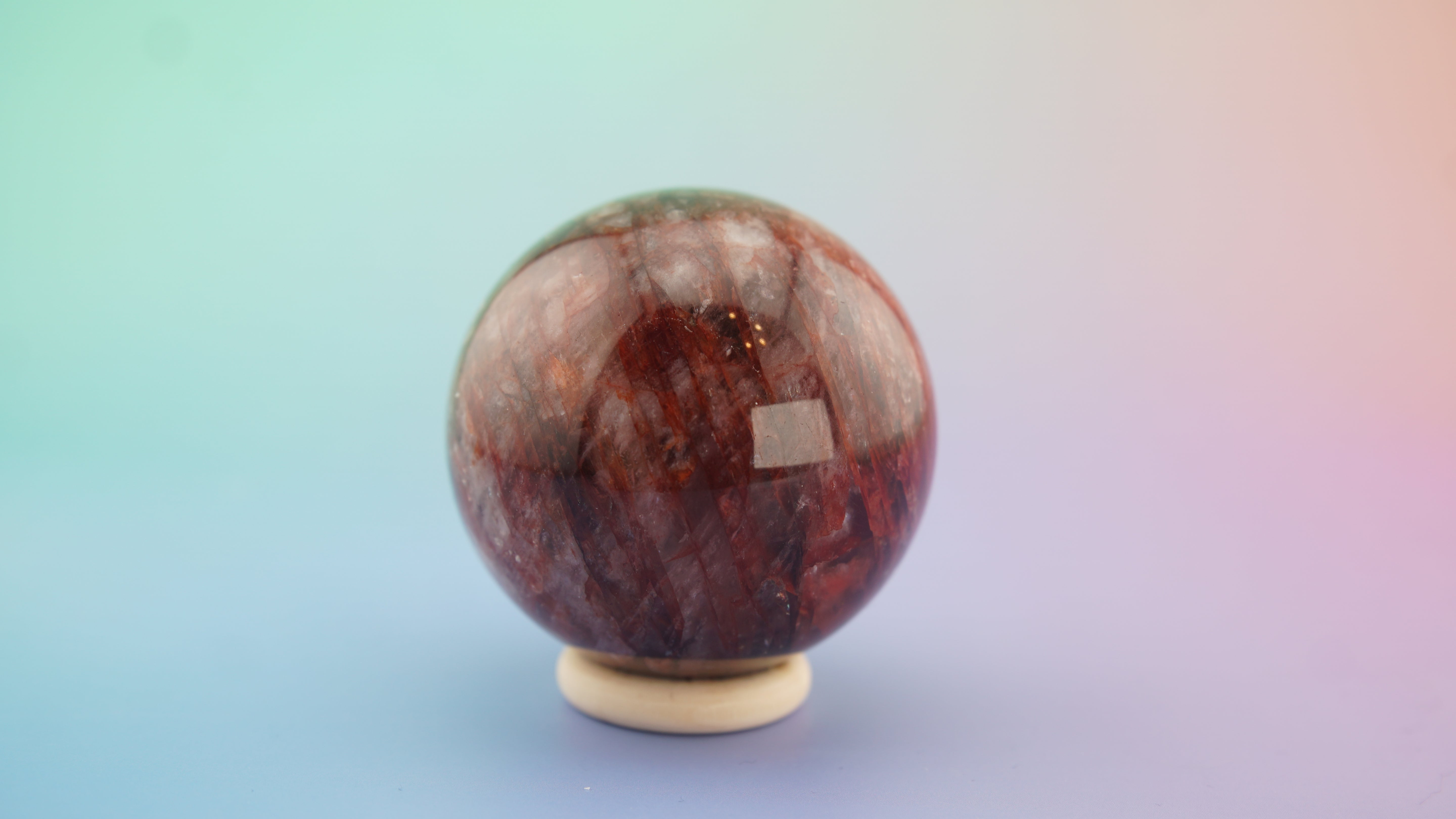 Fire Quartz Sphere | Stone Carving | Pick Your Favorite