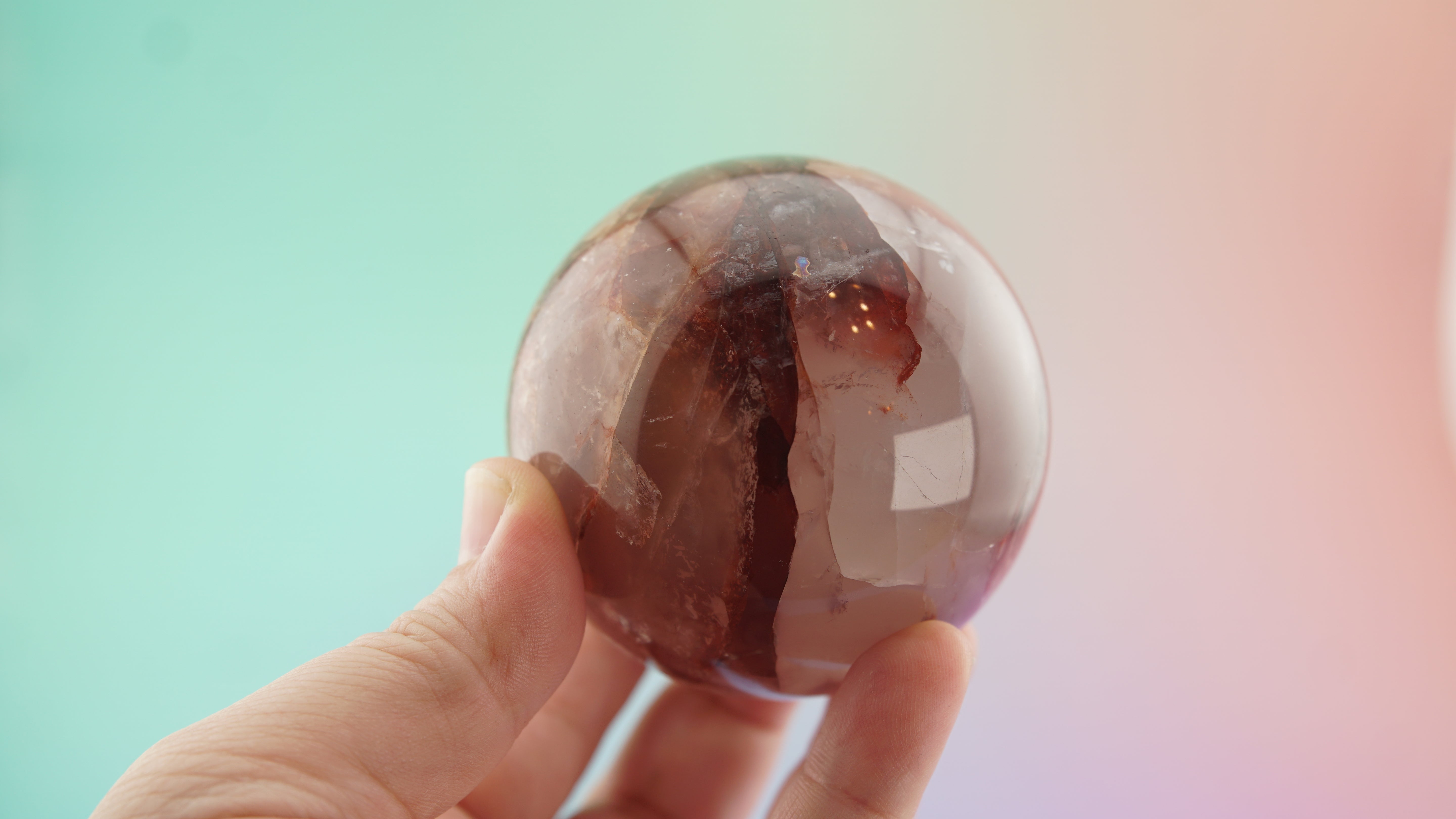 Fire Quartz Sphere | Stone Carving | Pick Your Favorite