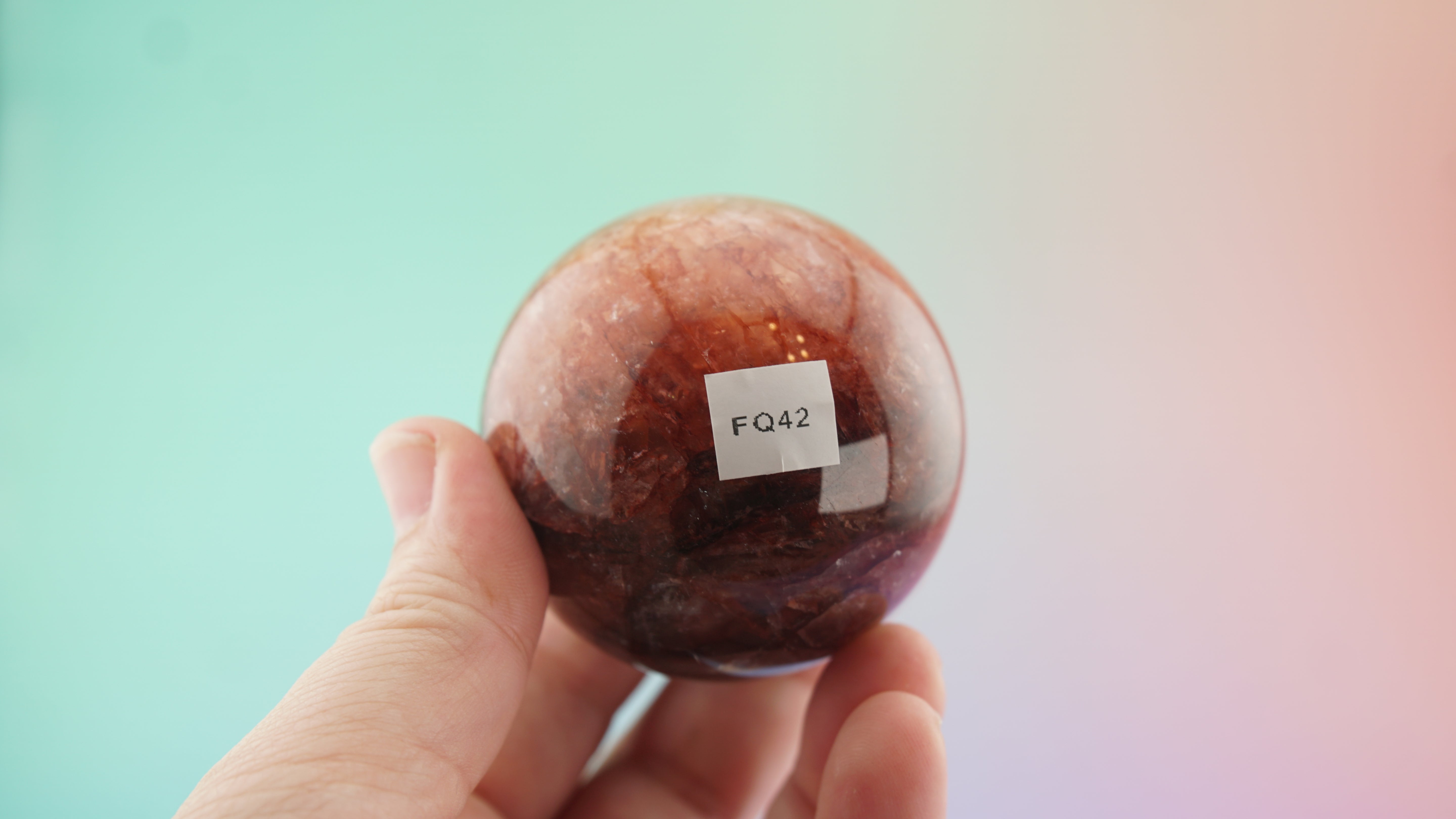 Fire Quartz Sphere | Stone Carving | Pick Your Favorite