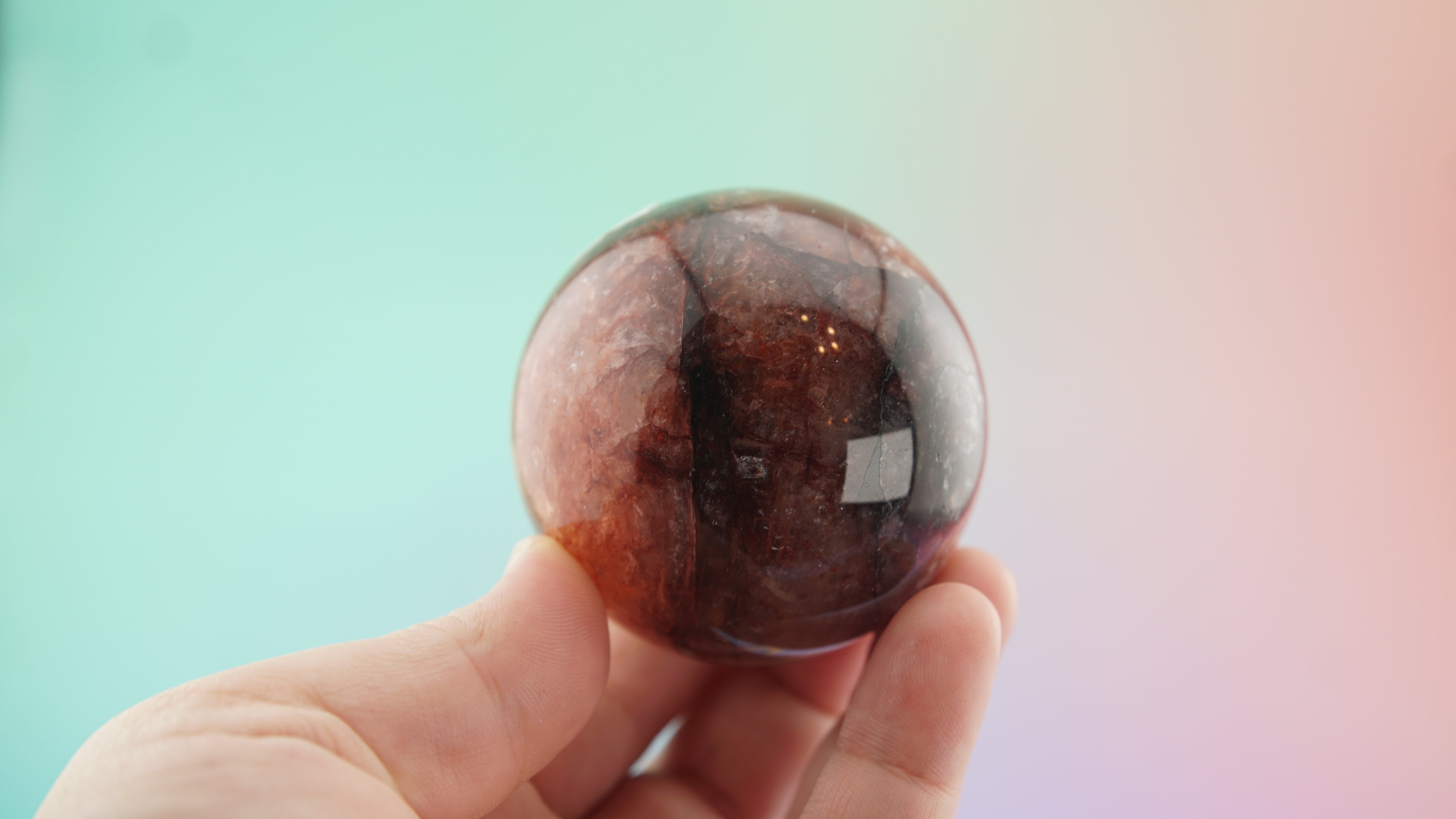 Fire Quartz Sphere | Stone Carving | Pick Your Favorite