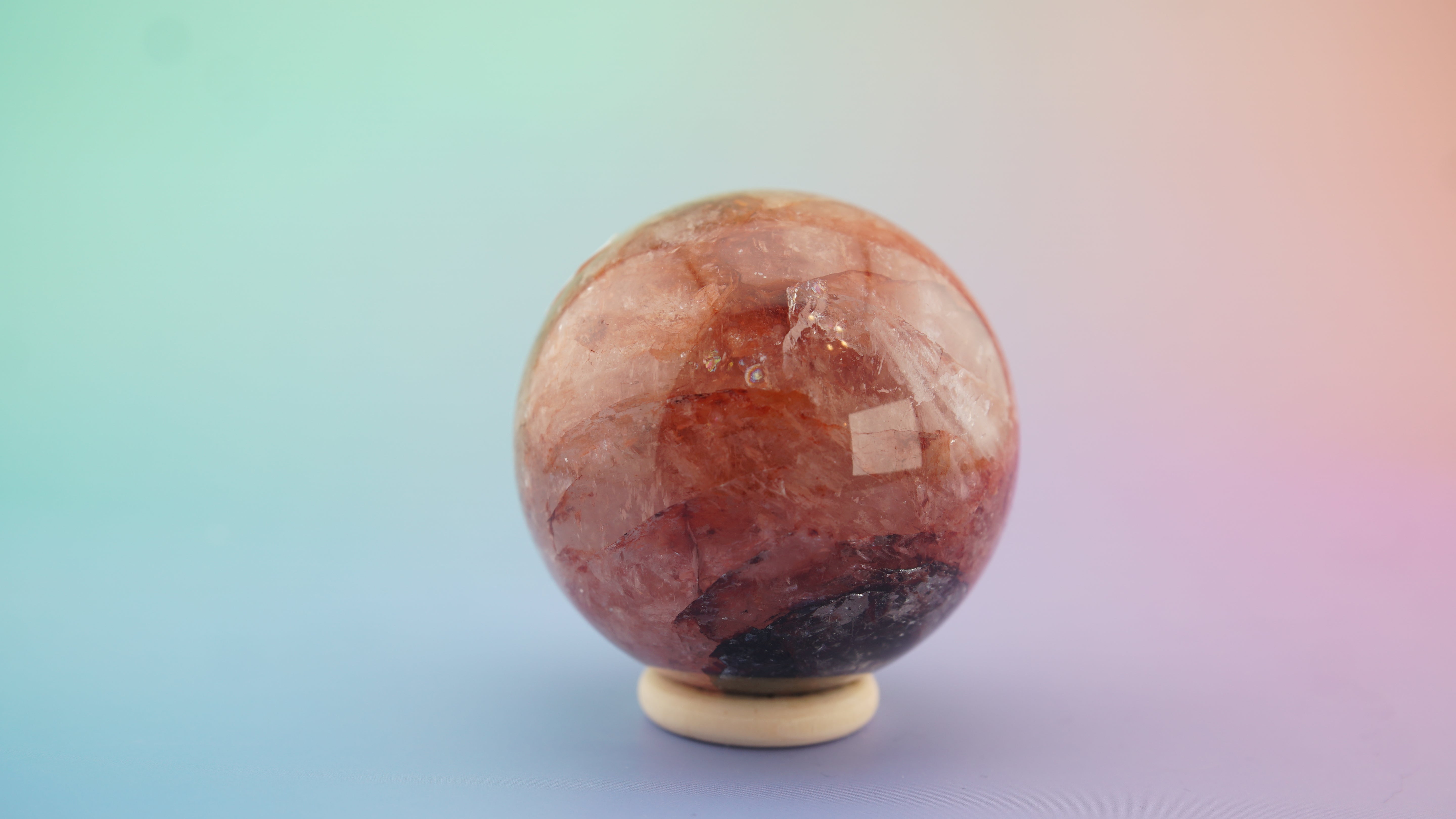 Fire Quartz Sphere | Stone Carving | Pick Your Favorite