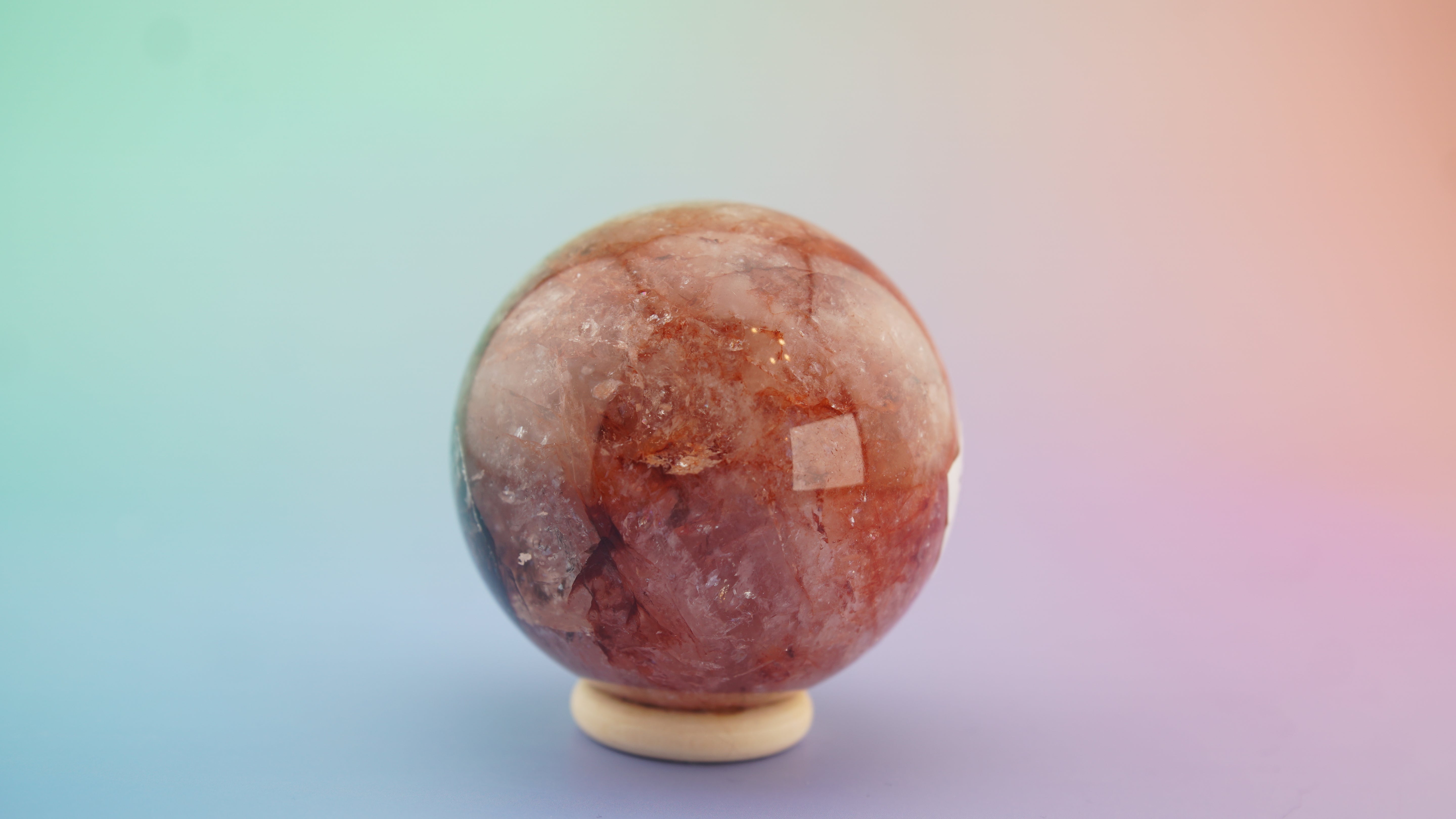 Fire Quartz Sphere | Stone Carving | Pick Your Favorite