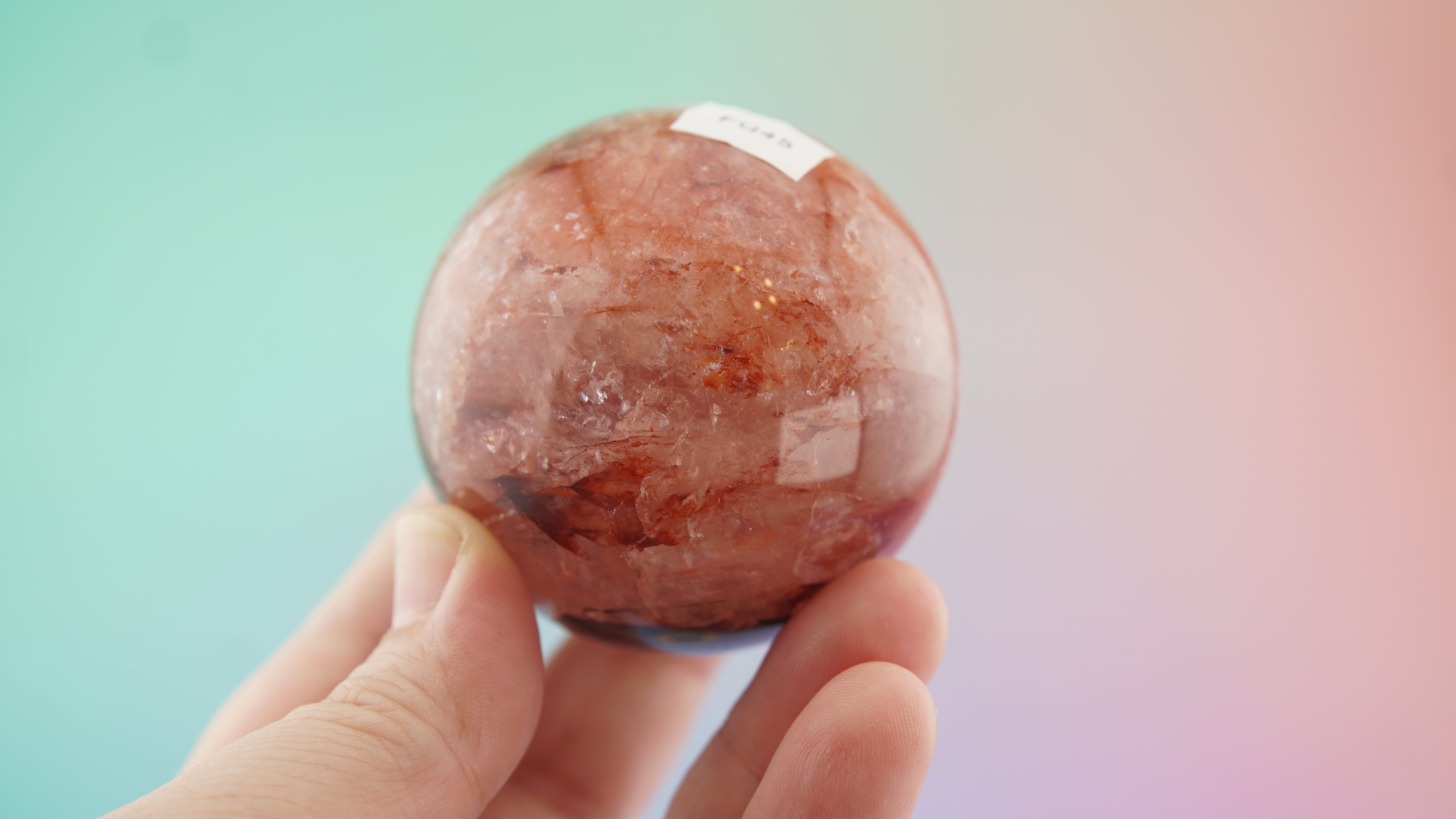 Fire Quartz Sphere | Stone Carving | Pick Your Favorite