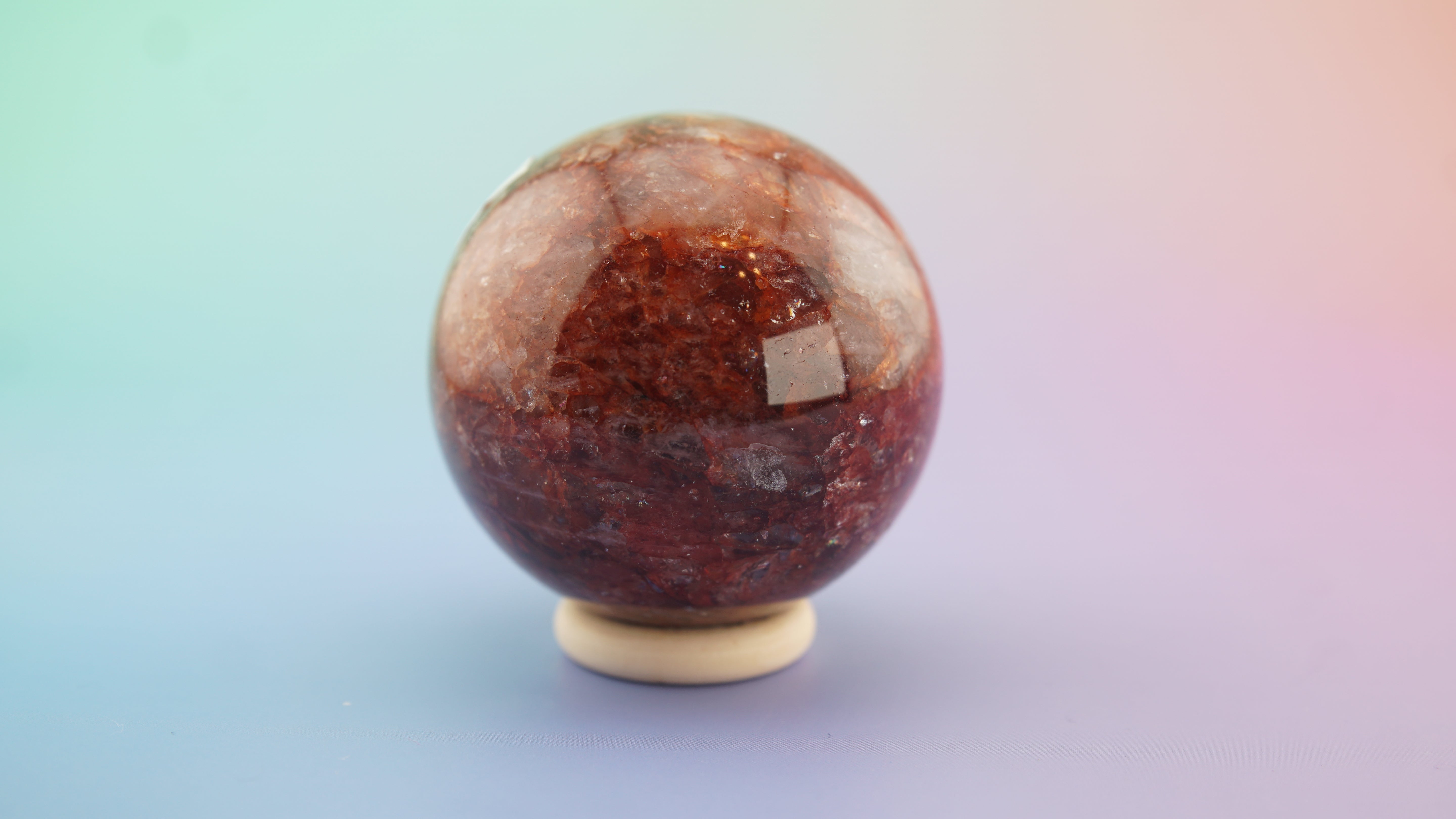 Fire Quartz Sphere | Stone Carving | Pick Your Favorite