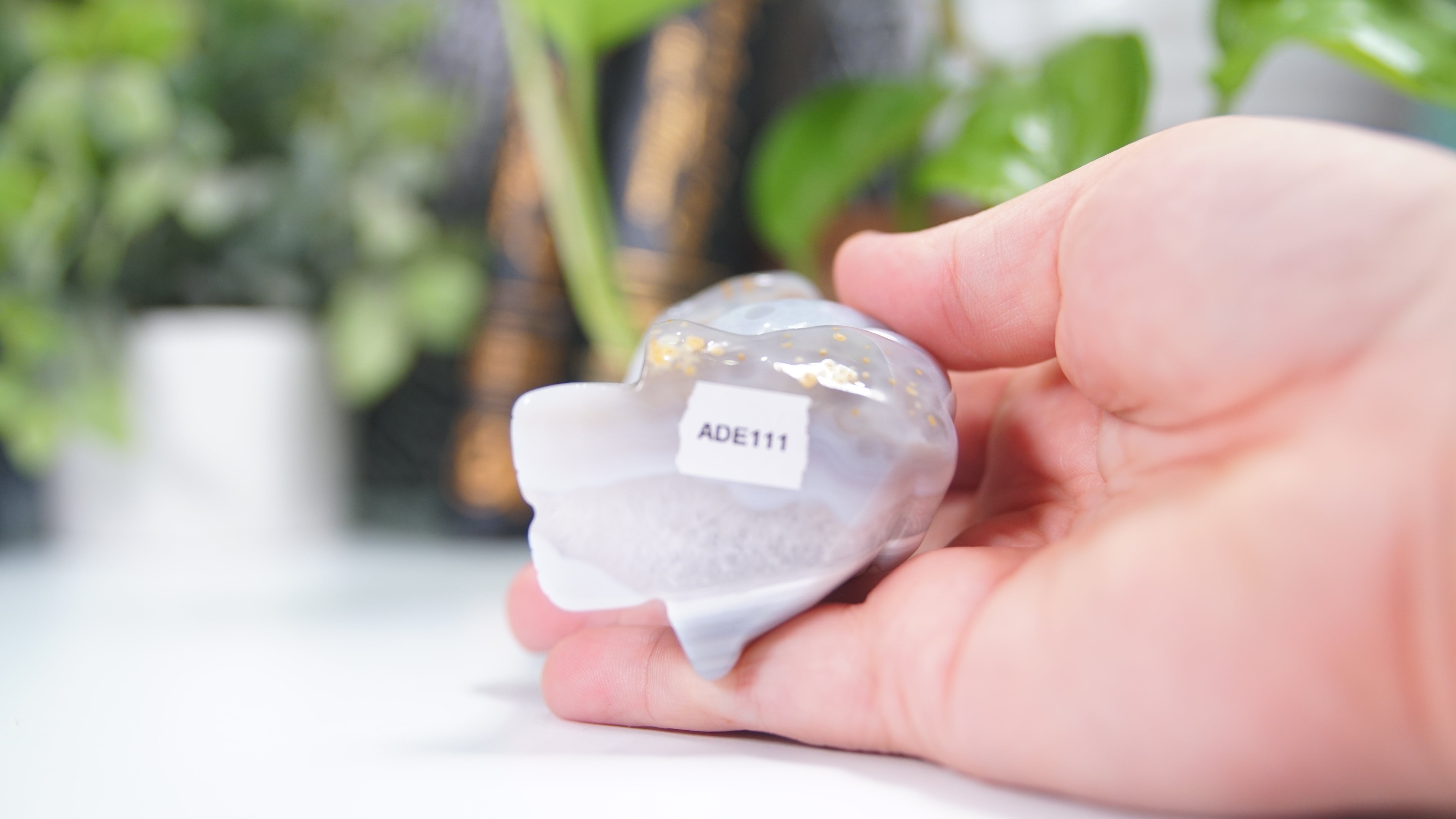 Druzy Agate Amethyst Sitting Elephant Boutique Carving